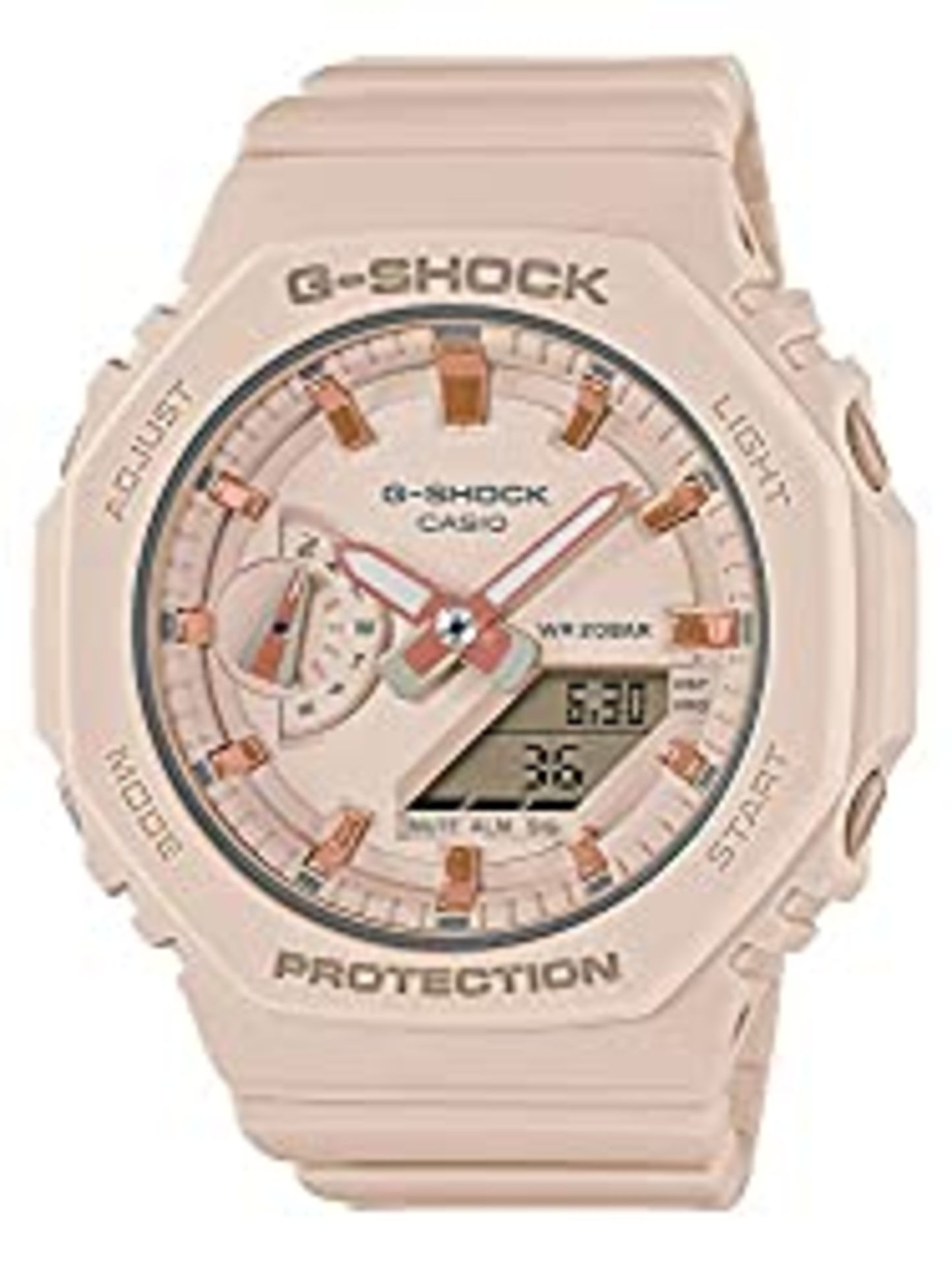 RRP £80.04 Casio Women's Analogue-Digital Quartz Watch with Plastic Strap GMA-S2100-4AER