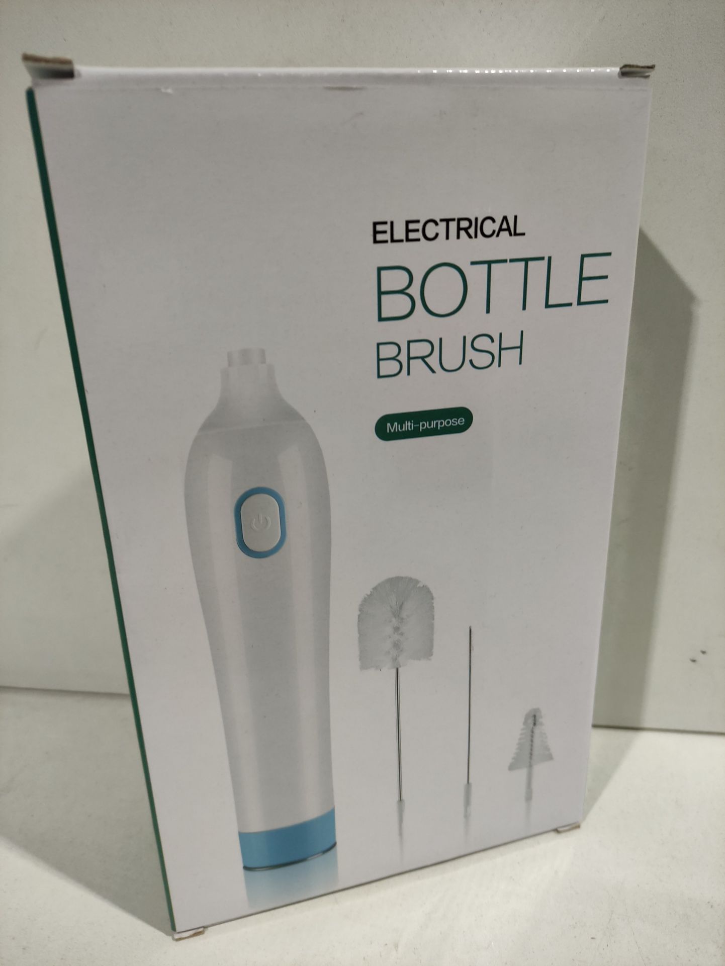 RRP £18.98 Electric Bottle Brush Set - Image 2 of 2