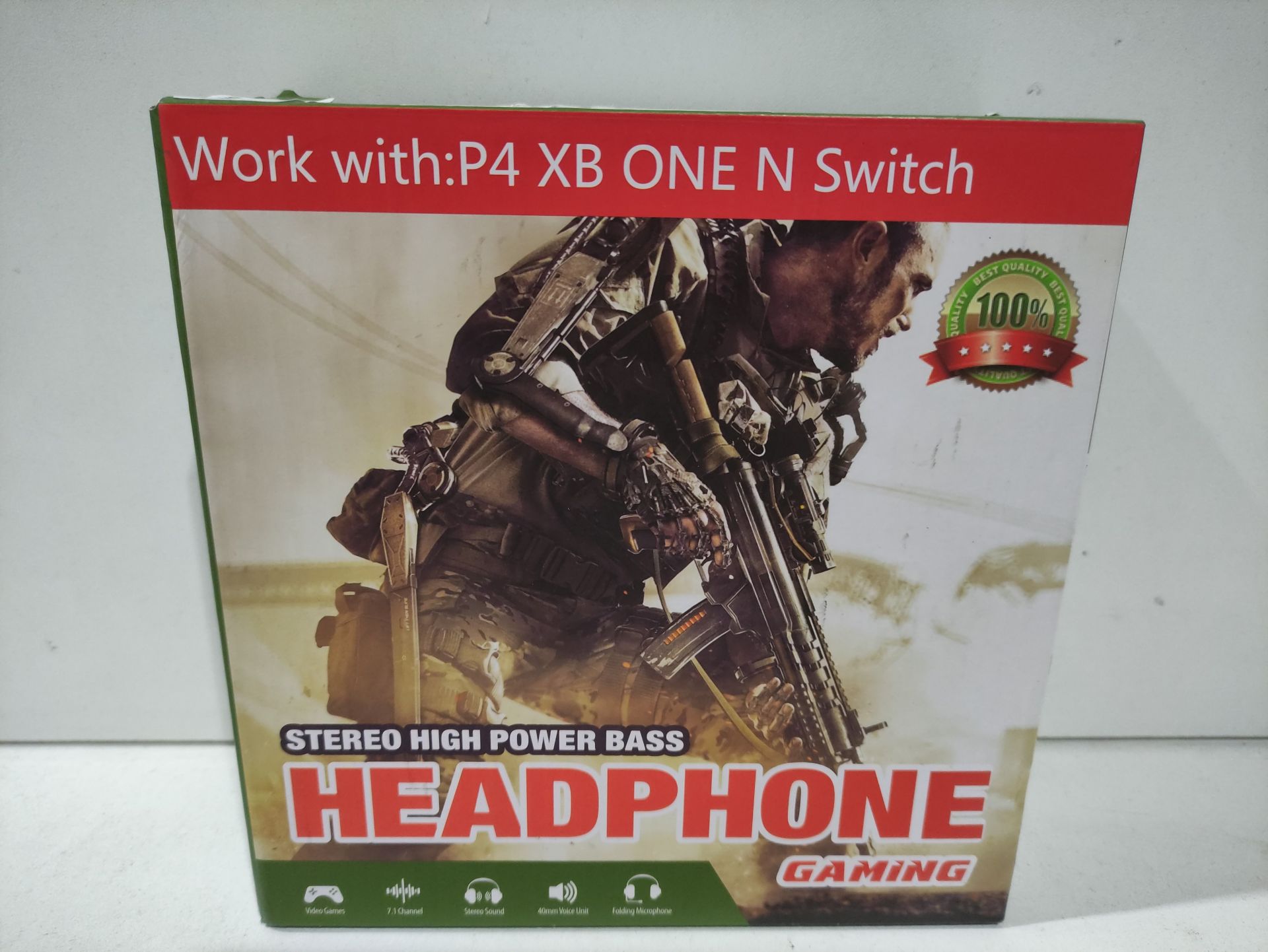 RRP £9.98 Dhaose PS4 Headset - Image 2 of 2