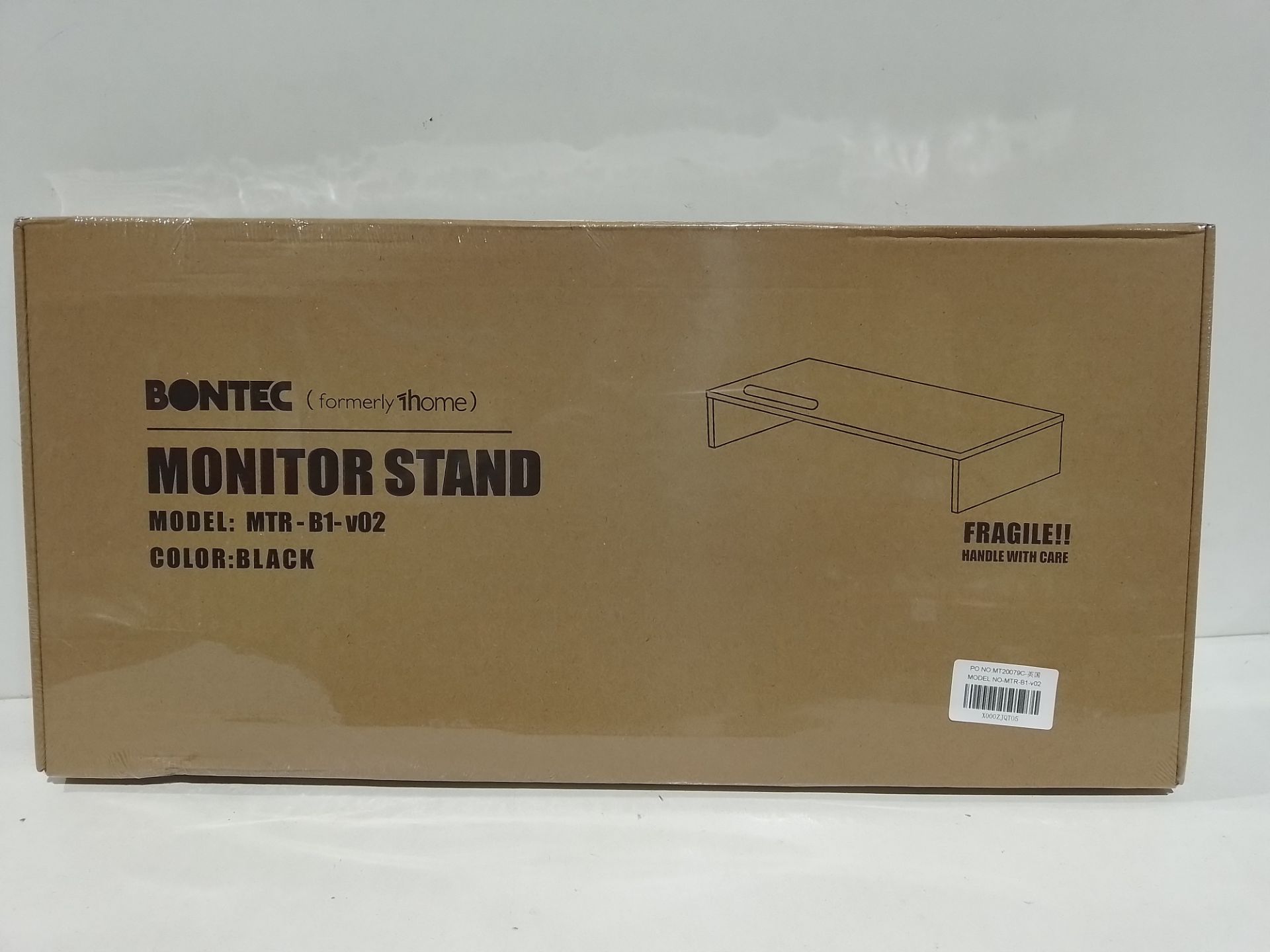 RRP £11.99 BONTEC Wood Monitor Stand Riser - Image 2 of 2