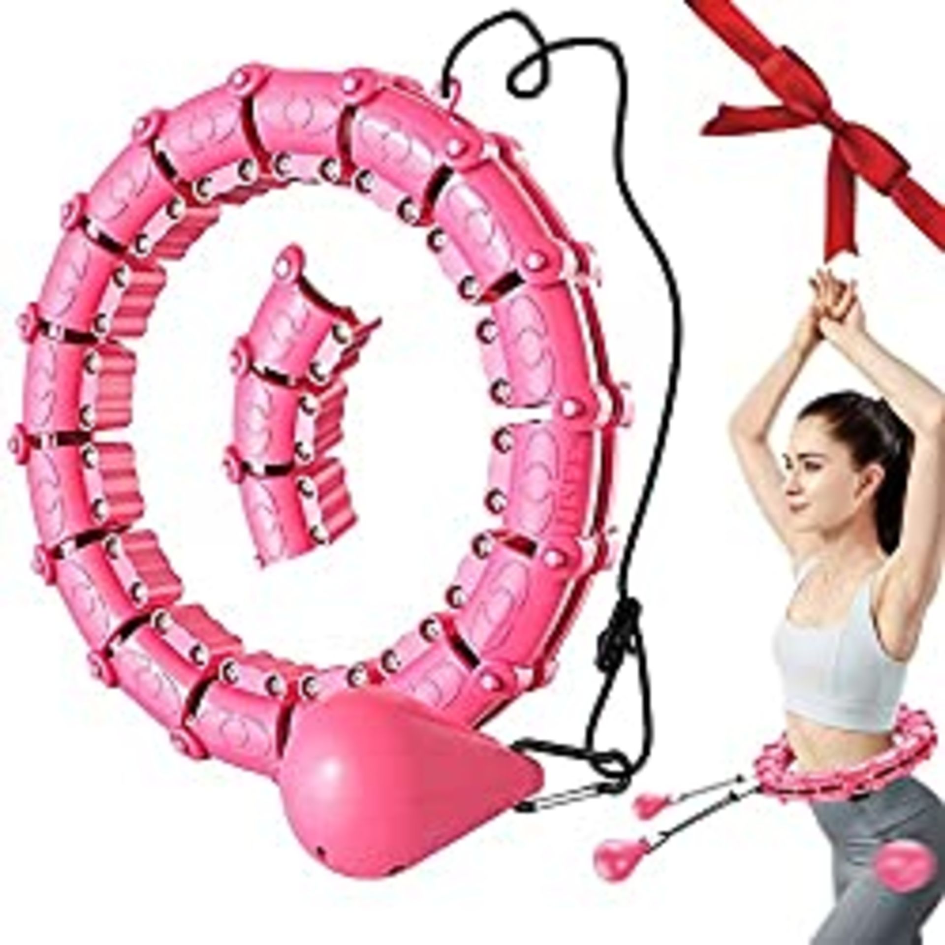 RRP £18.88 HSEE Hula Hoop with Weight Ball