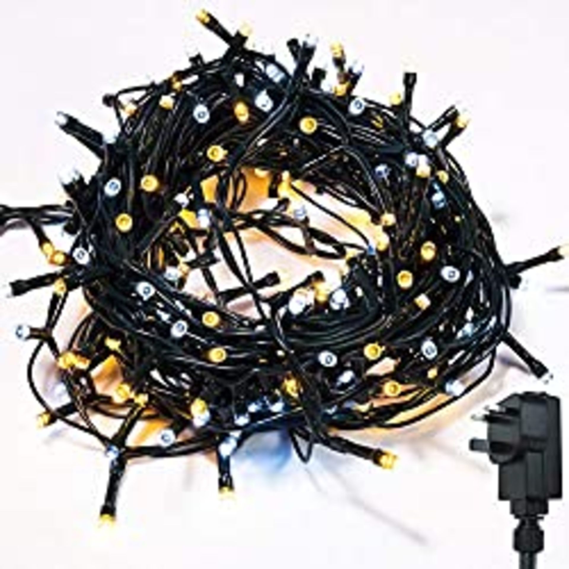 RRP £18.98 Fairy Lights WISD 600 LED 33M Low Voltage Xmas Lights Indoor/Outdoor Use