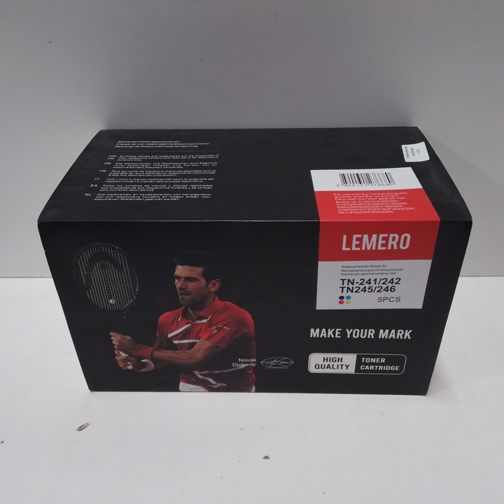 RRP £10.80 5 LEMERO Compatible Toner Cartridges for Brother TN242 - Image 2 of 2