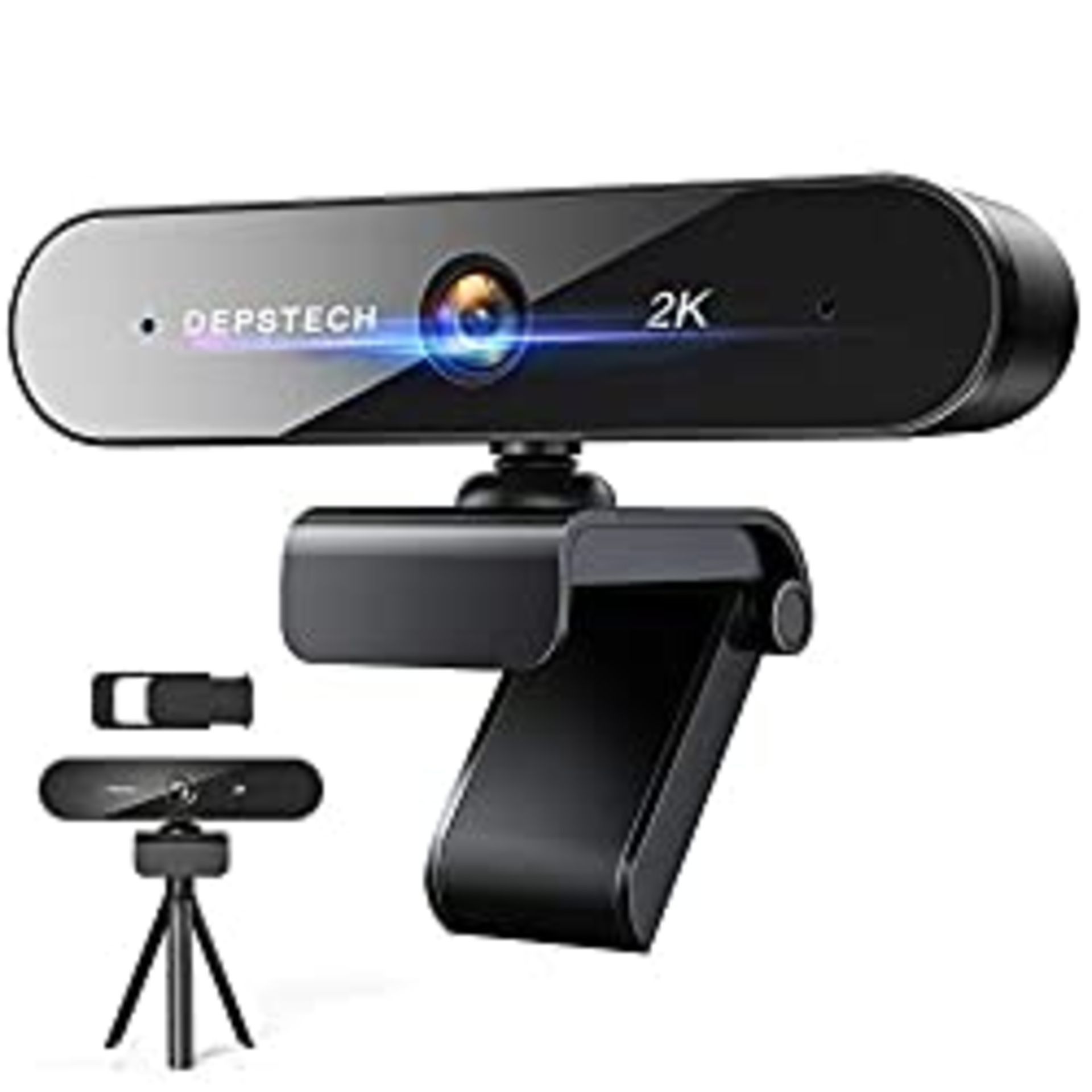 RRP £25.99 DEPSTECH Webcam with Microphone