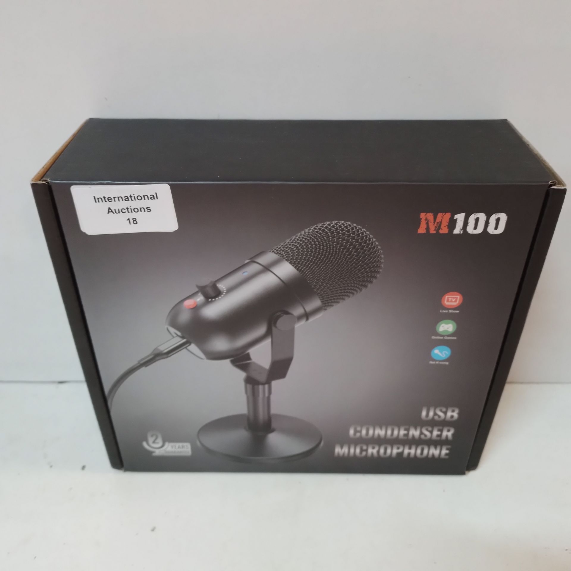 RRP £33.34 NJSJ USB Microphone for Recording and Streaming on PC and Mac Game Streaming - Image 2 of 2