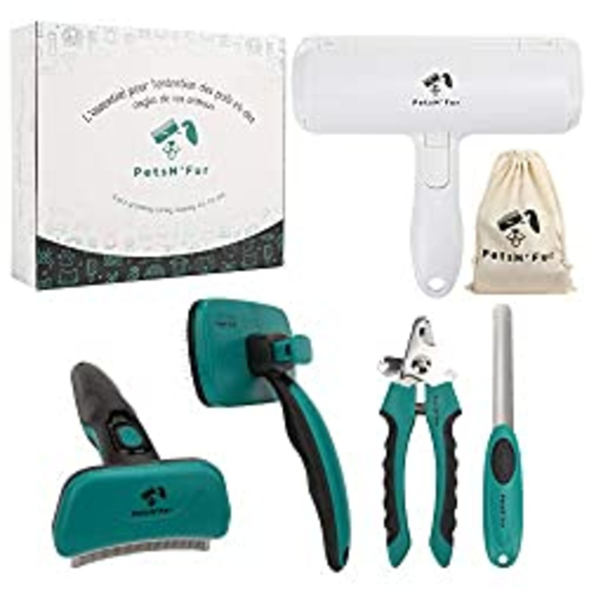 RRP £14.40 PetsN'Fur Professional Brushes and Accessories for Dog Cat