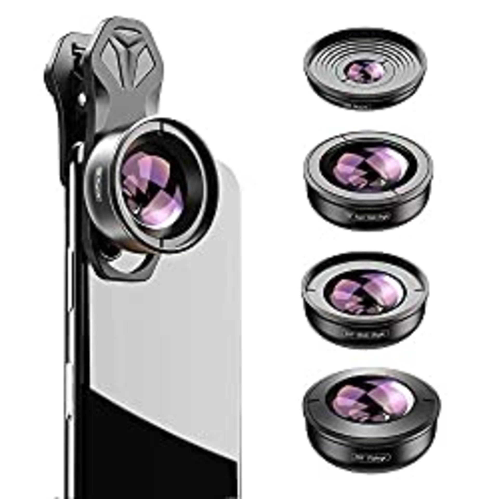 RRP £58.22 Apexel HD 5in1 Camera Lens Kit