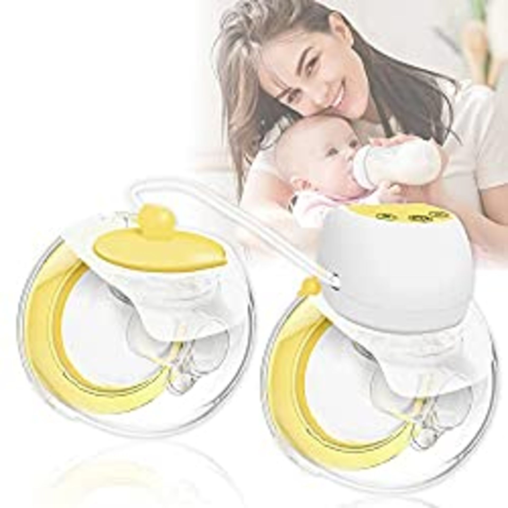 RRP £81.36 HANSILK Electric Breast Pump