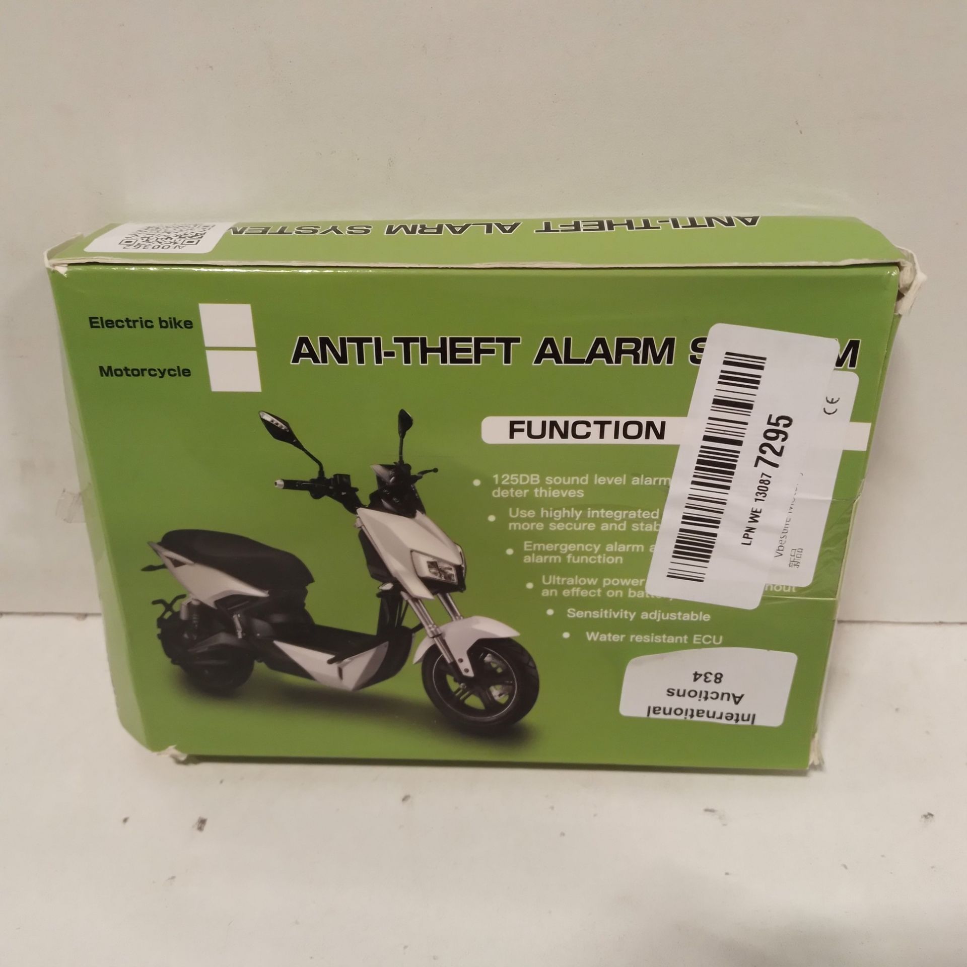 RRP £18.12 Vbestlife Motorcycle Alarm System - Image 2 of 2
