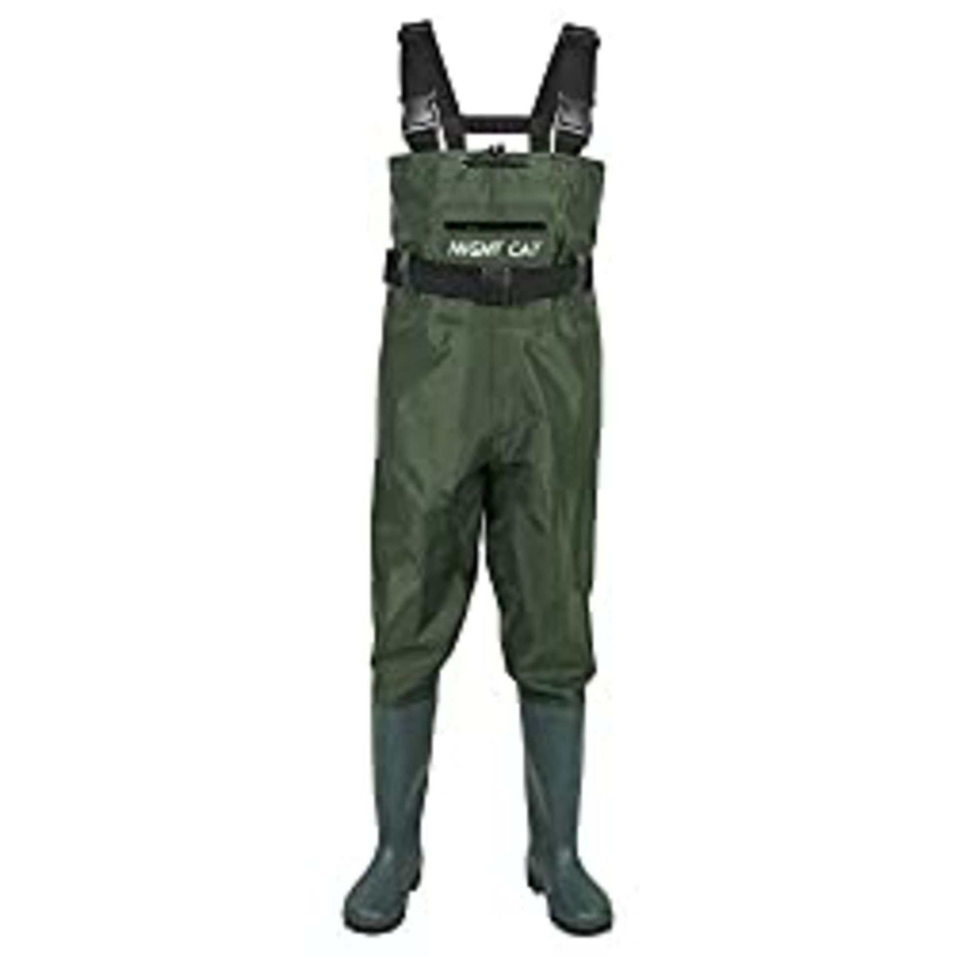 RRP £44.51 Night Cat Fishing Waders for Men Women Hunting Chest