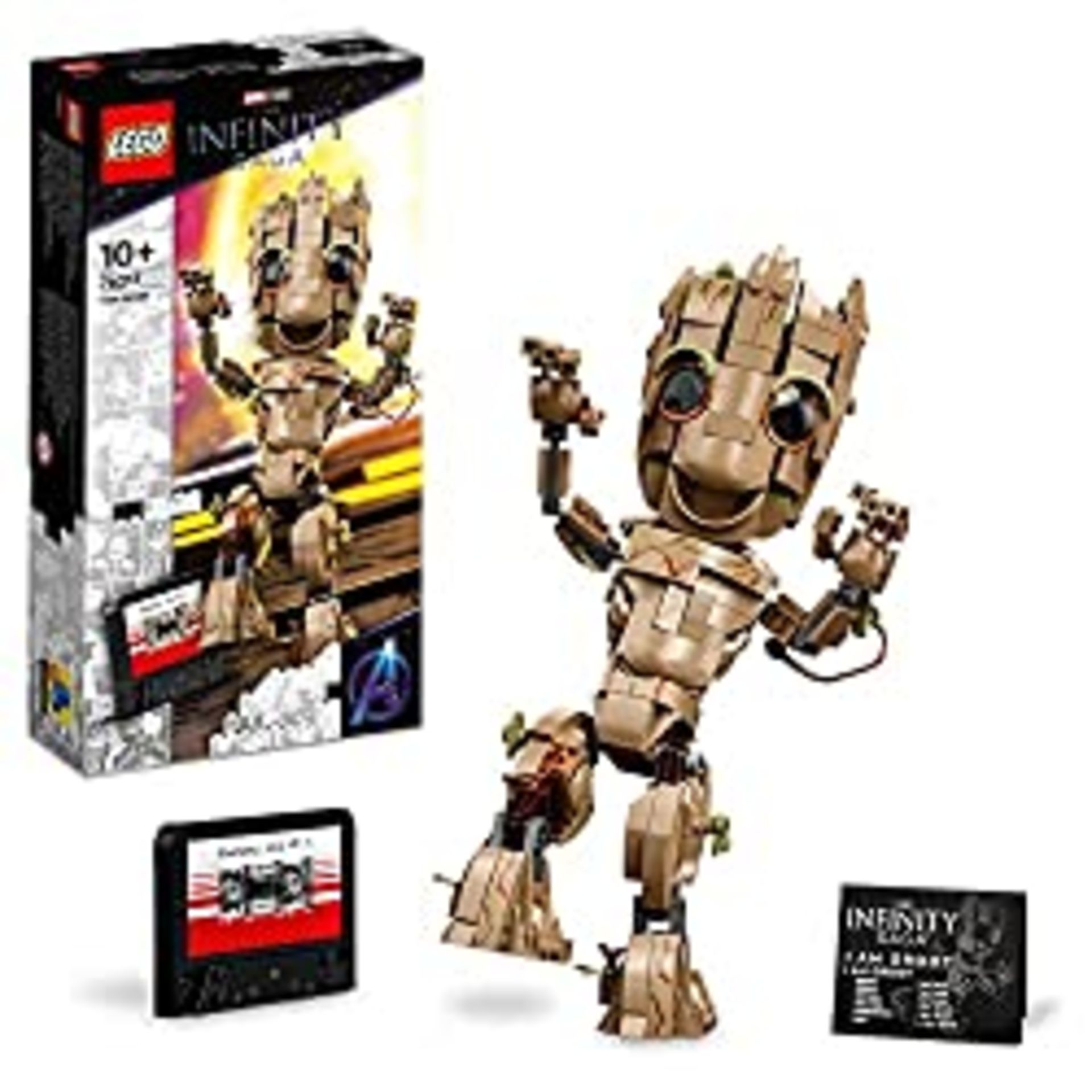 RRP £42.98 LEGO 76217 Marvel I am Groot Buildable Toy