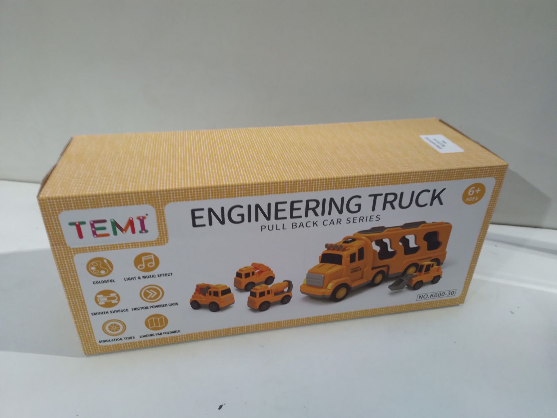 RRP £35.99 TEMI Construction Truck Toys for 1 2 3 4 5 6 Year Old Boys - Image 2 of 2