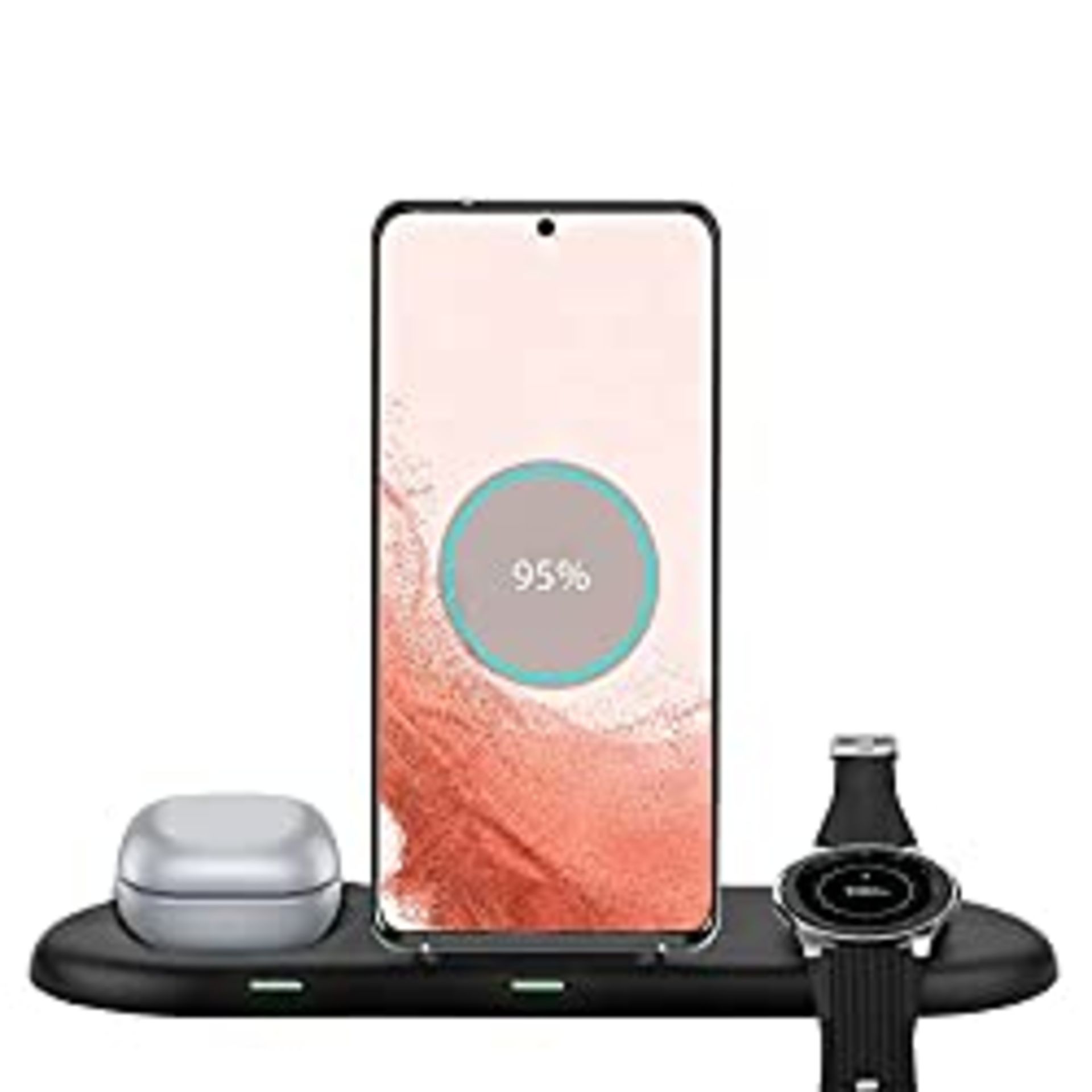 RRP £35.99 leQuiven 3 in 1 Wireless Charging Station for Samsung