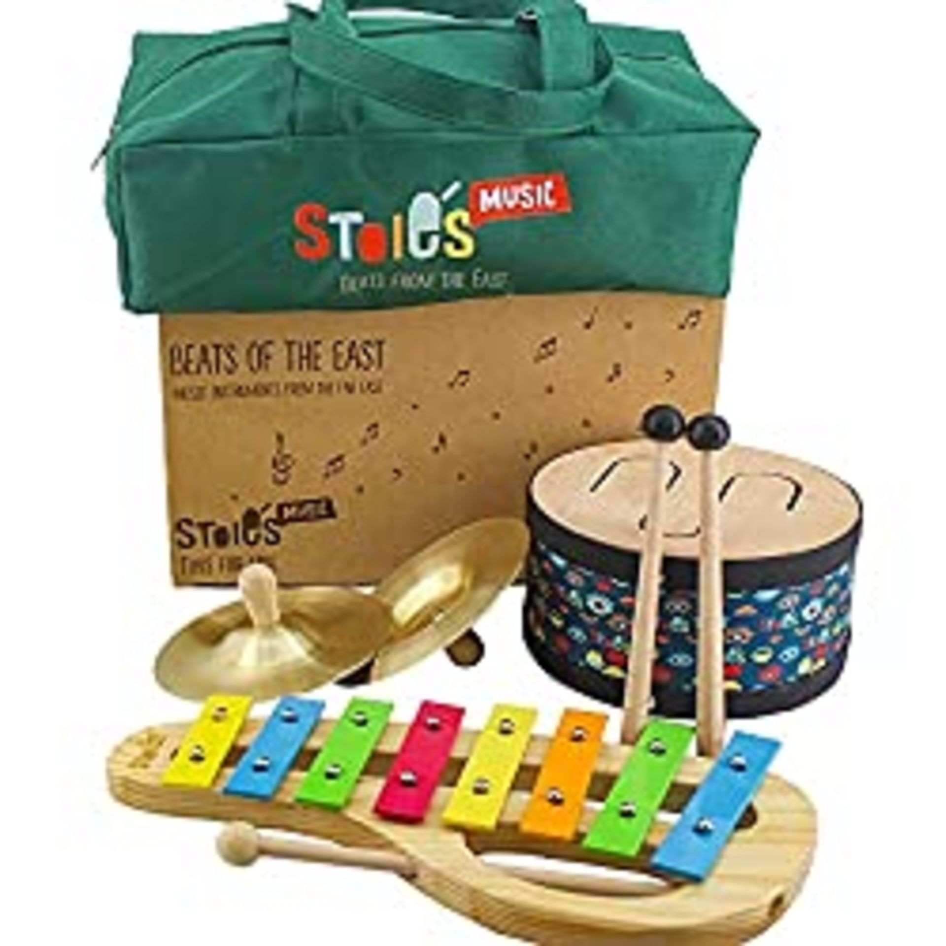 RRP £19.99 Stoie s Percussion Wooden Musical Instruments