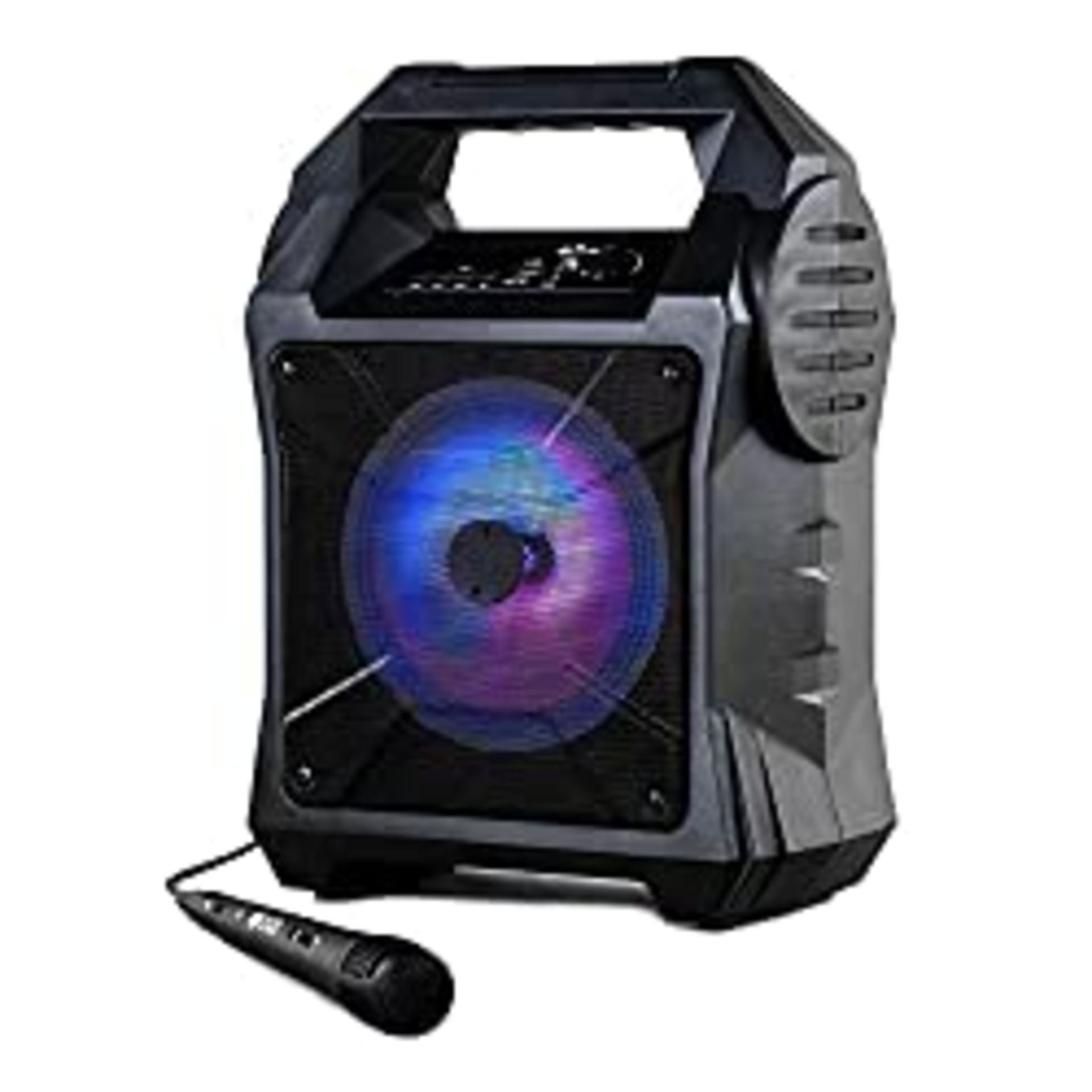 RRP £29.99 WICKED GIZMOS Portable Karaoke Boombox Machine with
