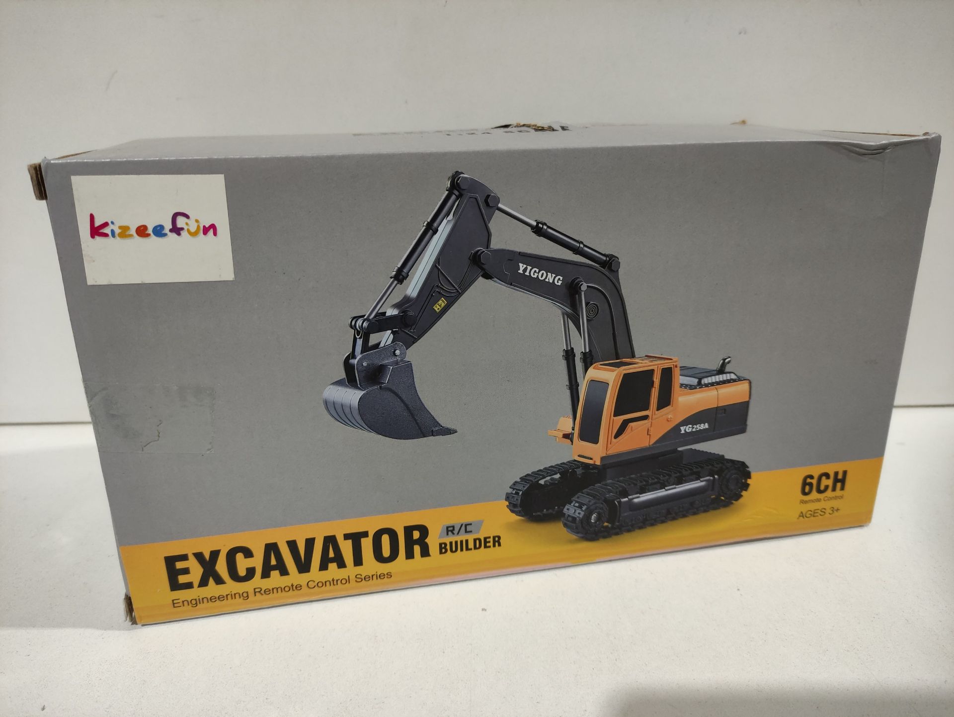 RRP £24.98 Kizeefun Remote Control Excavator