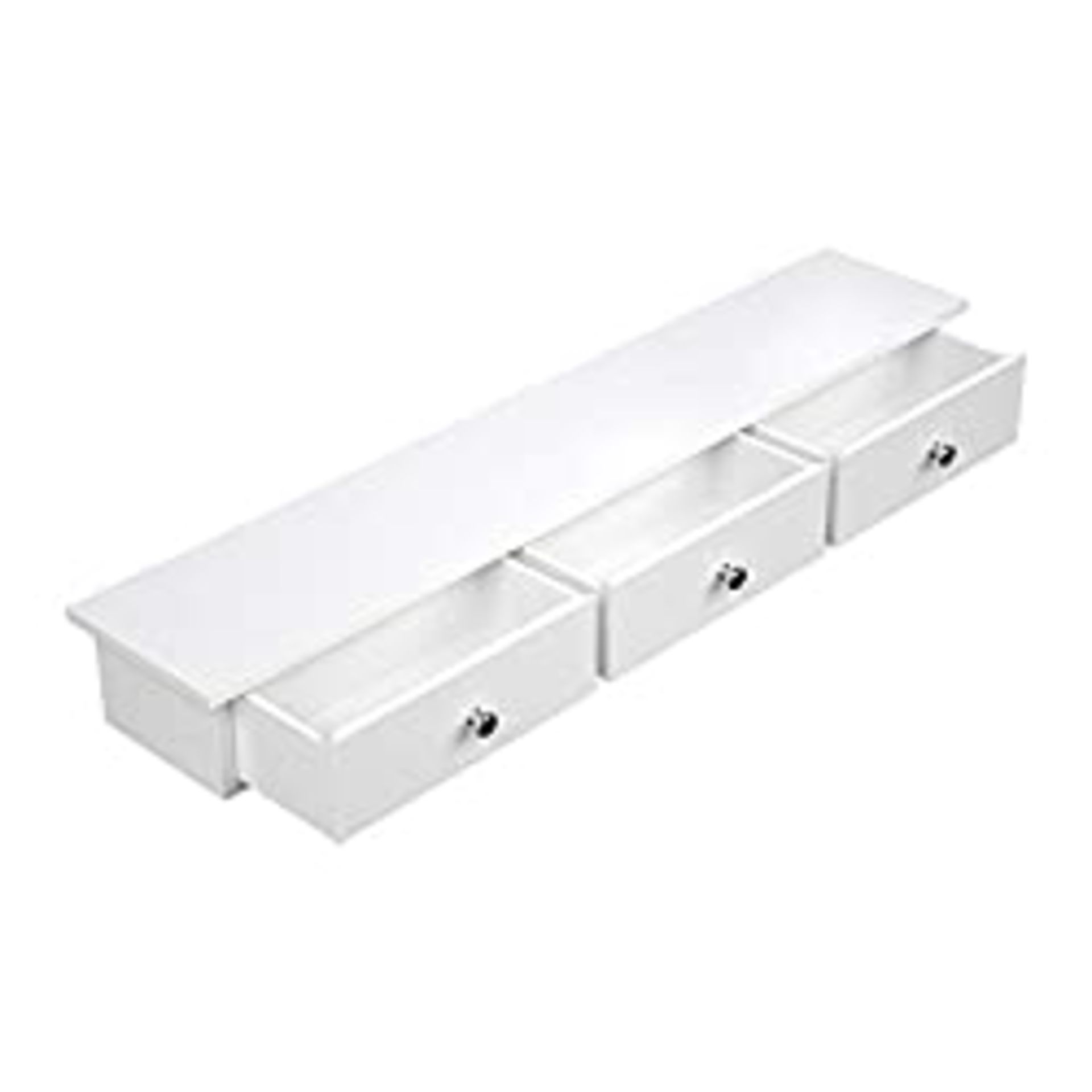RRP £39.98 SONGMICS Floating Wall Shelf with 3 Drawers