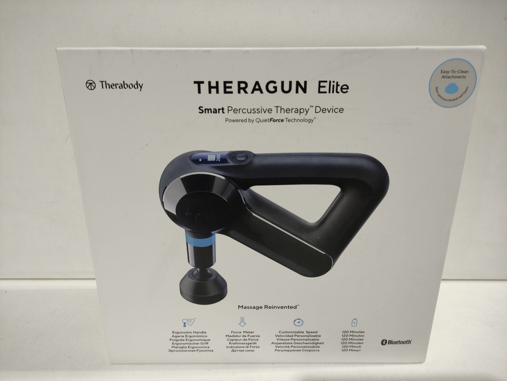 RRP £275.00 Theragun Elite Percussive Massage Gun | Electric Handheld - Image 2 of 2