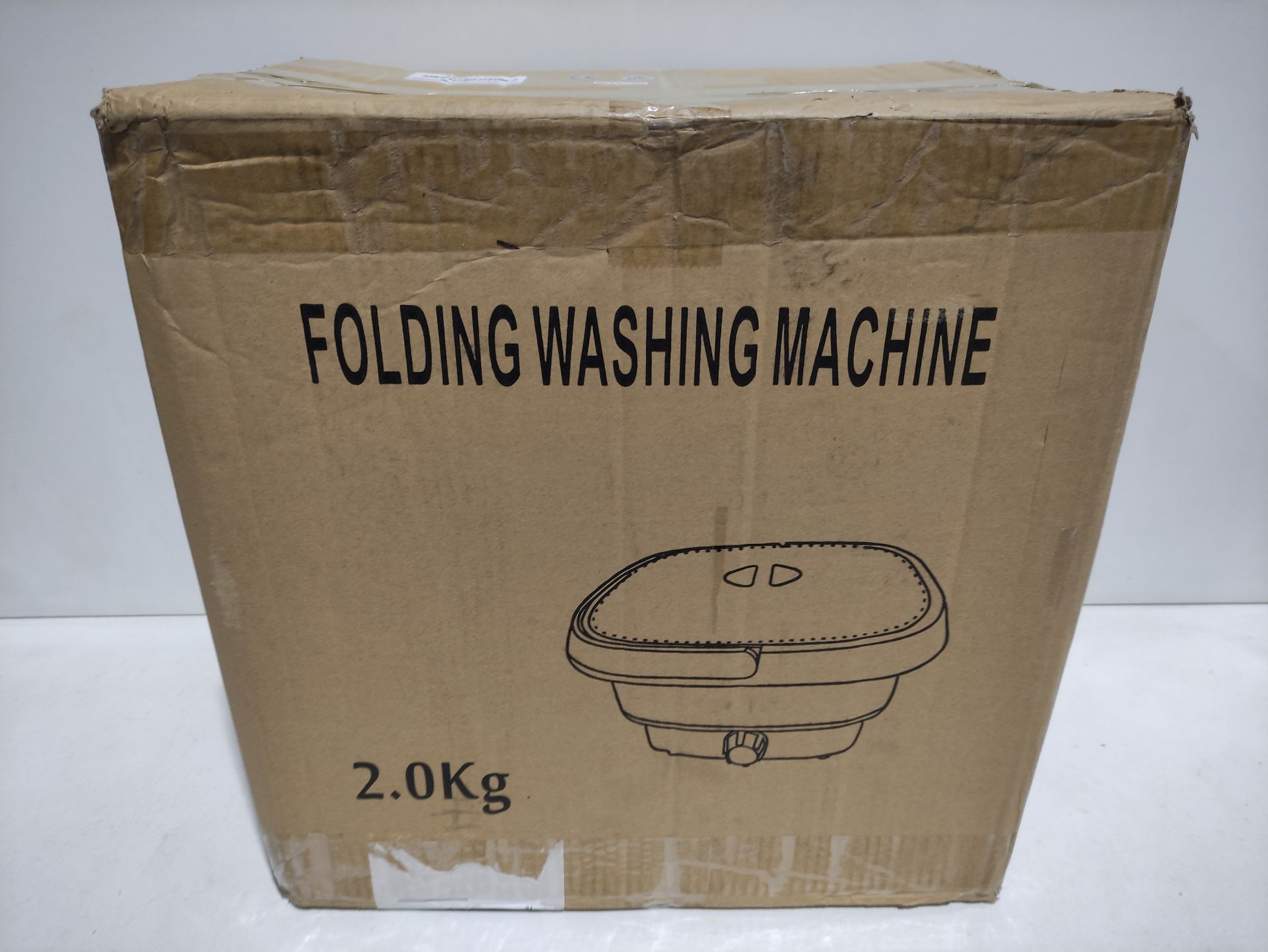 RRP £98.20 BAOSHISHAN Mini Foldable Washing Machine Portable Washing - Image 2 of 2
