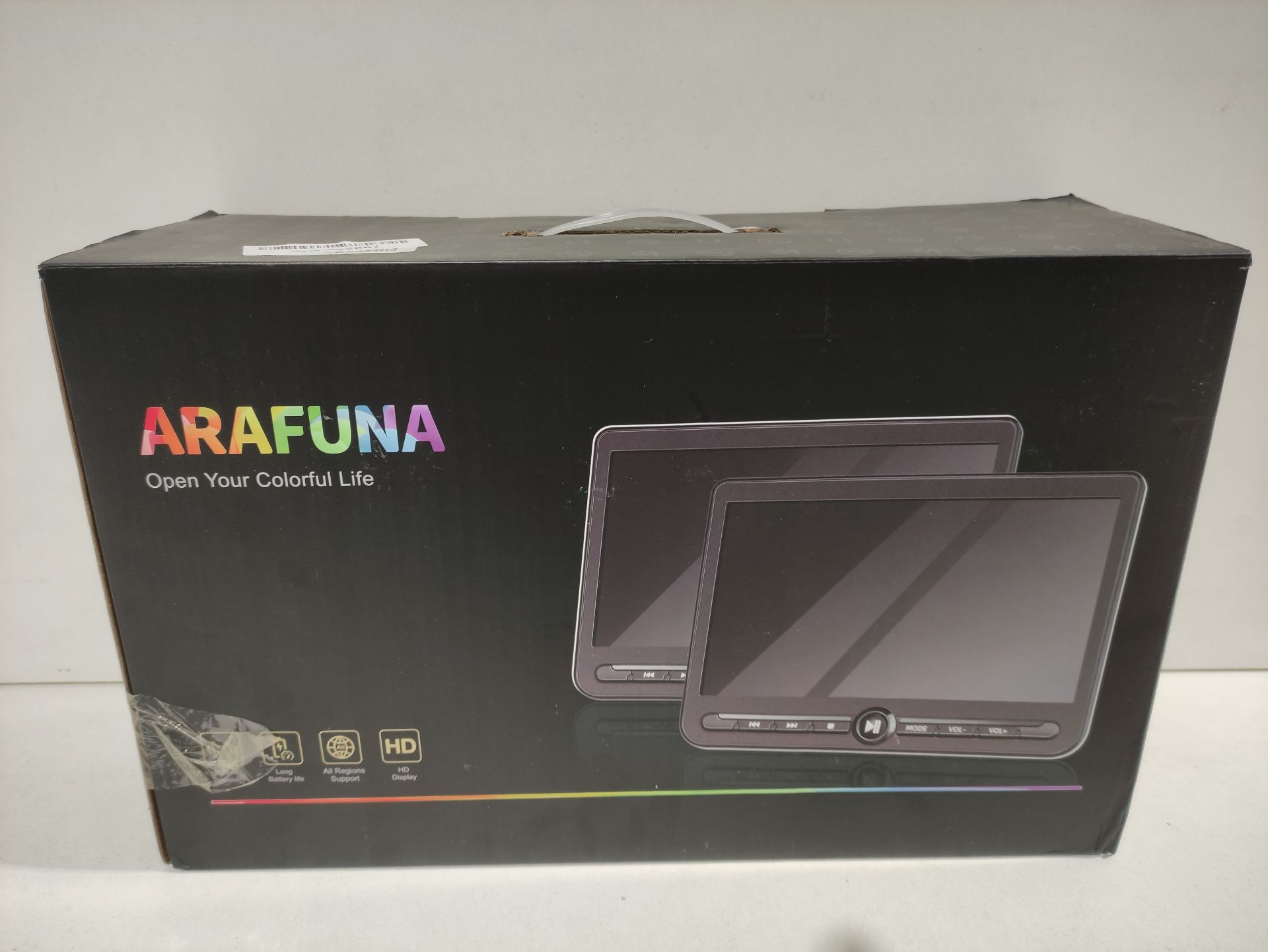 RRP £184.98 10.5" Dual Portable DVD Player - Image 2 of 2