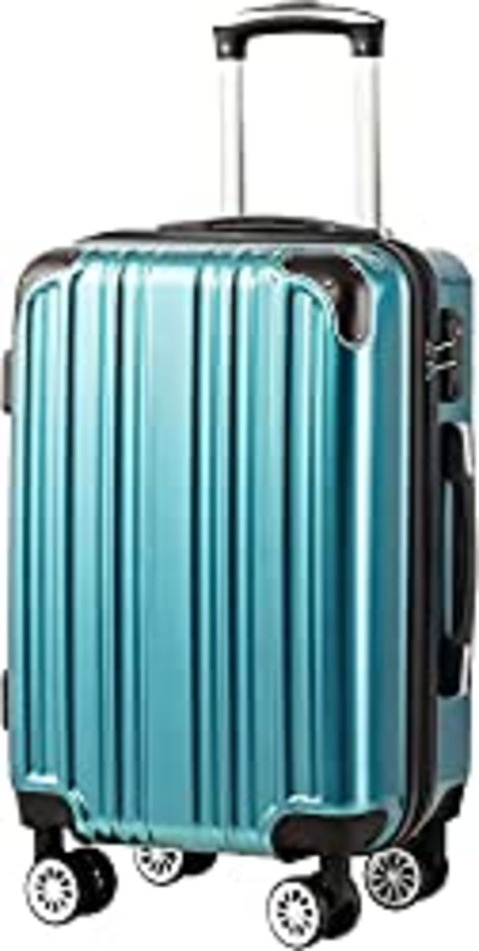 RRP £69.90 COOLIFE Suitcase Trolley Carry On Hand Cabin Luggage