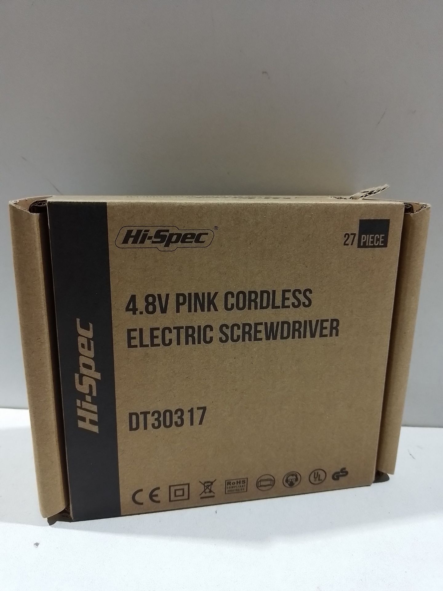 RRP £20.99 Hi-Spec 27 Piece Pink 4.8V Cordless Power Electric - Image 2 of 2