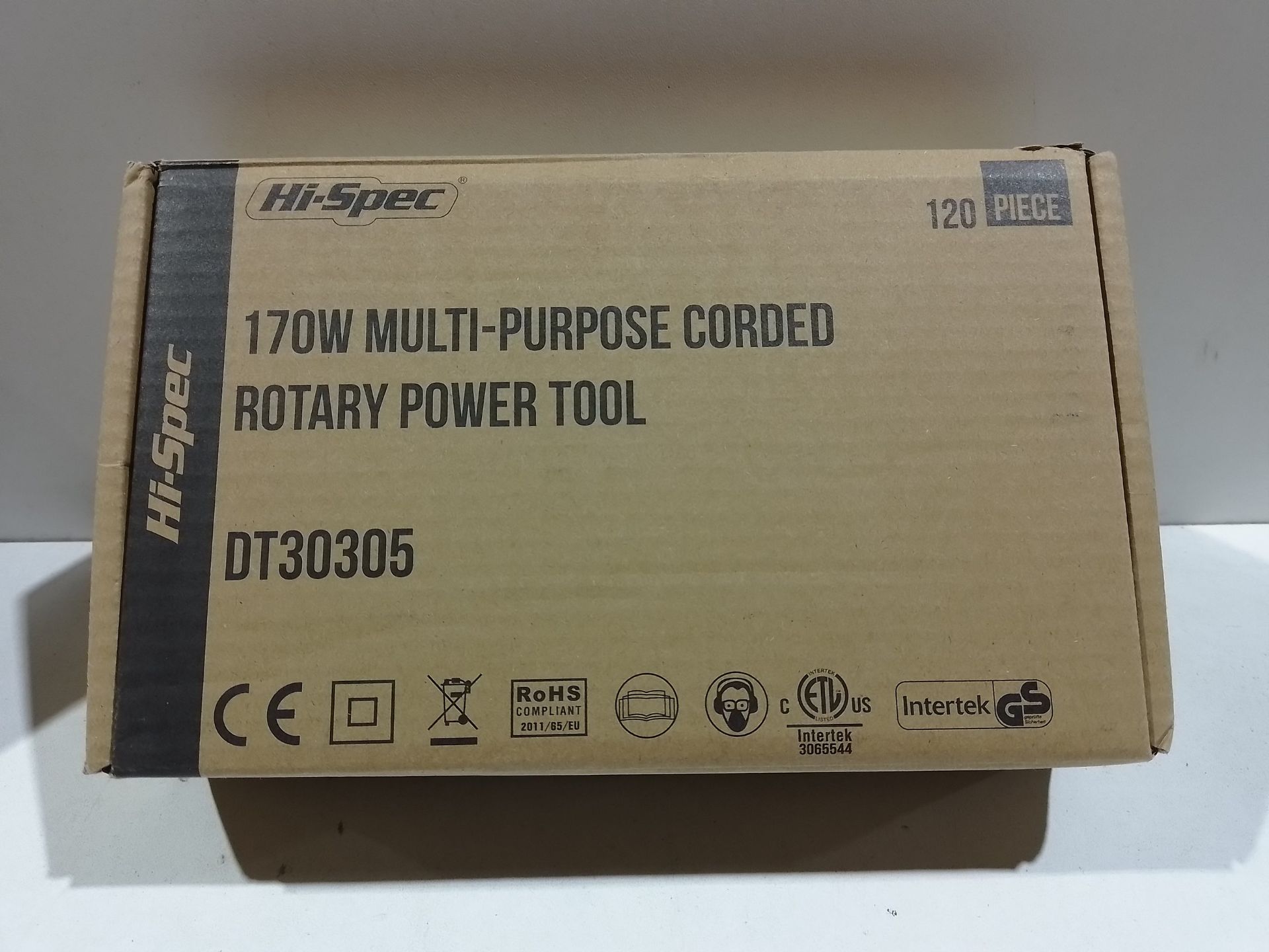 RRP £31.99 Hi-Spec Power Rotary Tool Kit Set 170W 1.4A with 121 - Image 2 of 2