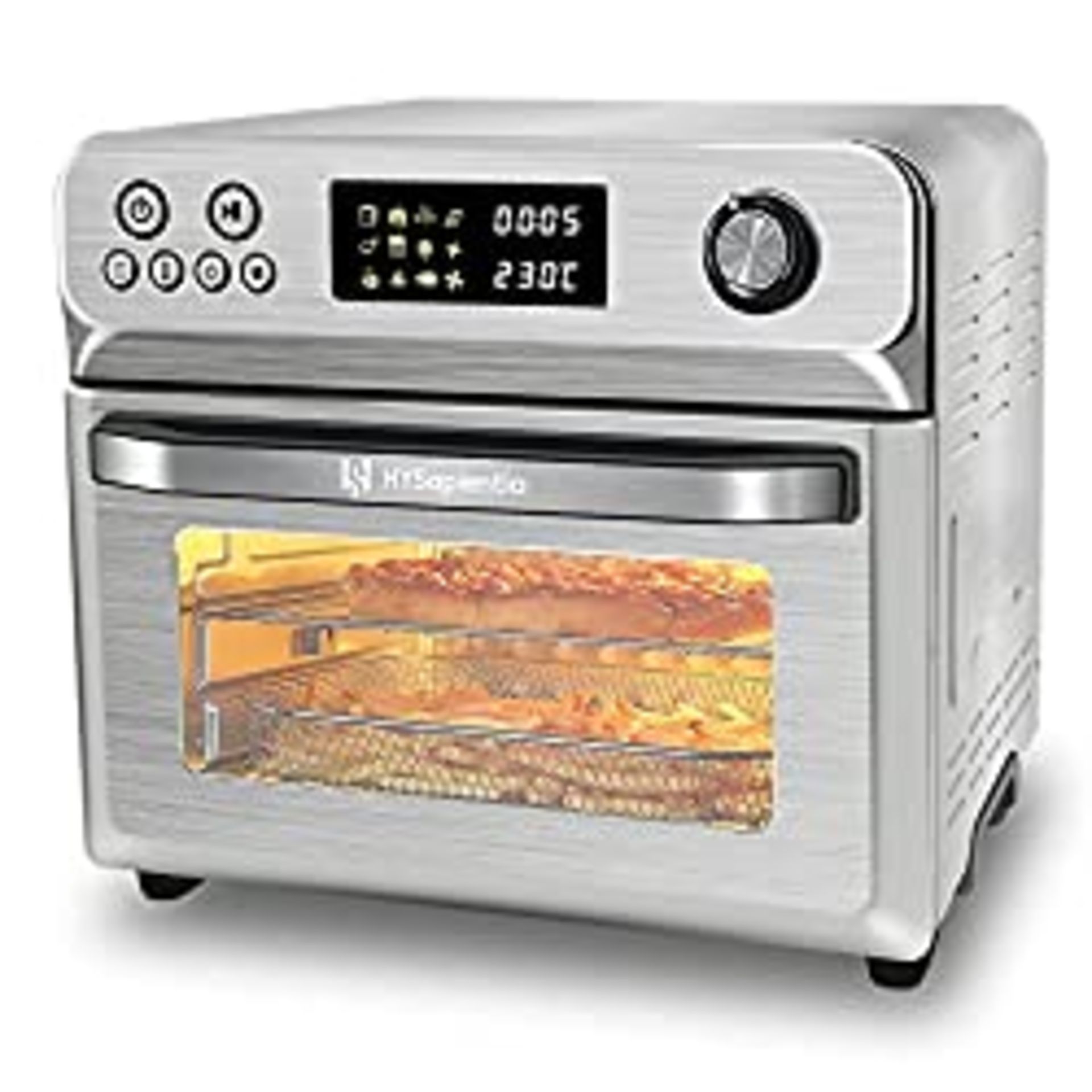 RRP £179.99 HYSapientia Air Fryer Oven 25L With Rotisserie Large