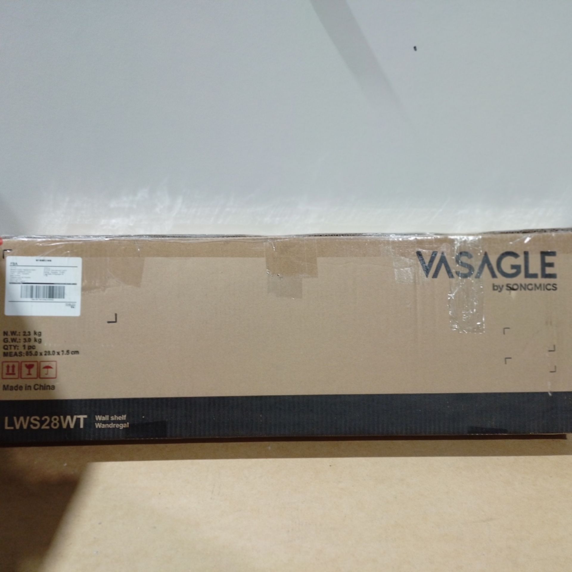 RRP £20.99 VASAGLE Floating Shelf - Image 2 of 2