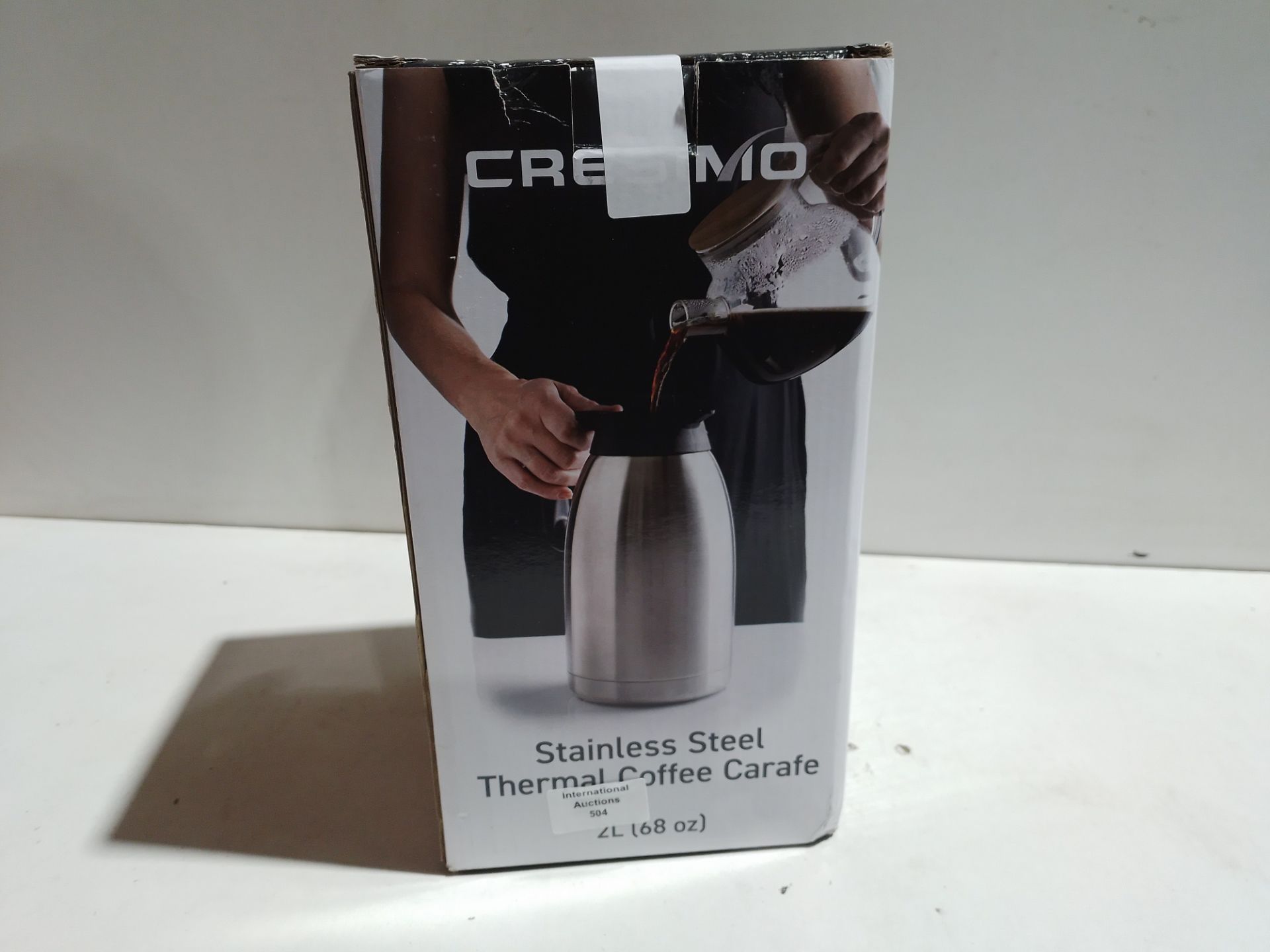 RRP £27.95 2 Litre Thermal Coffee Carafe Jugs - Image 2 of 2