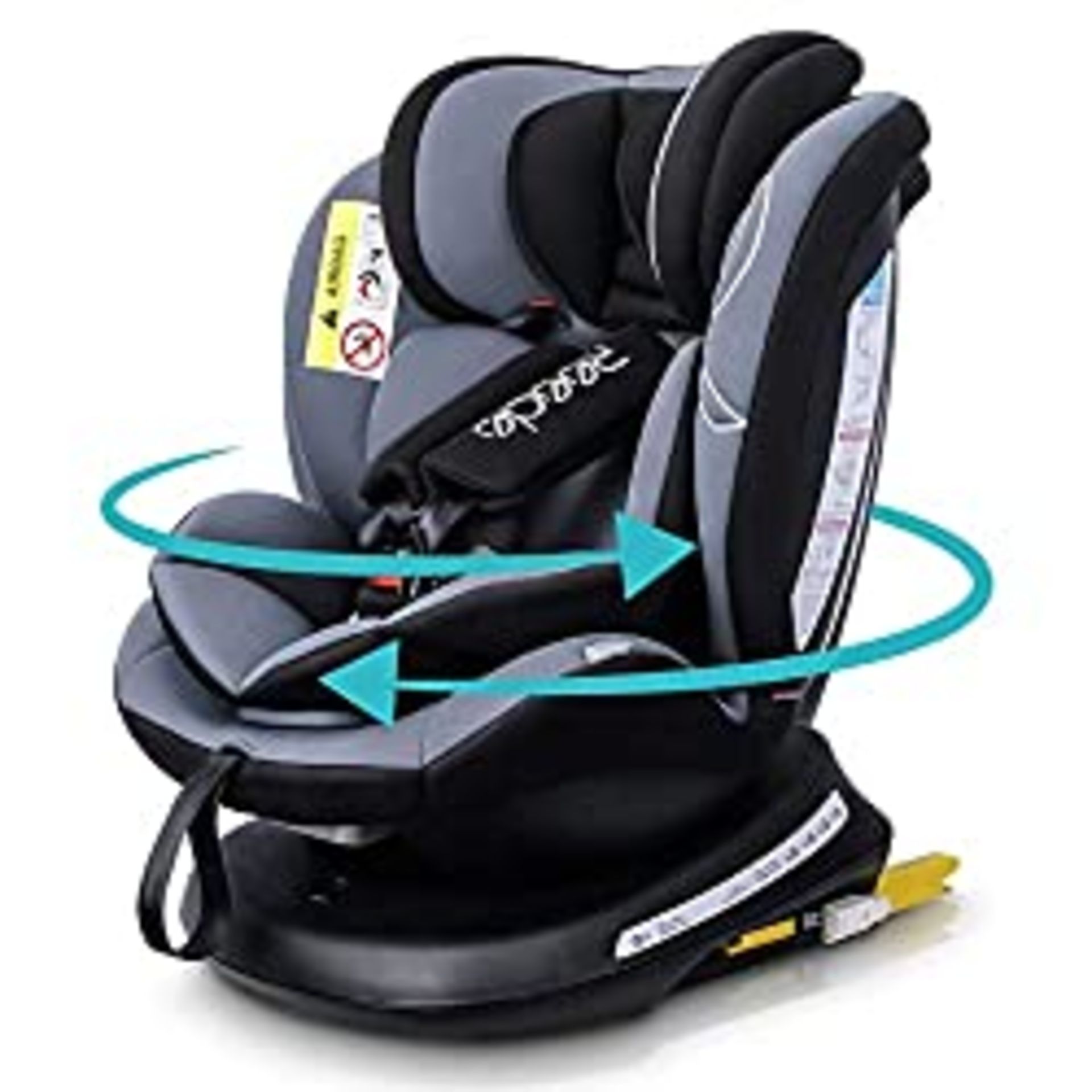 RRP £117.01 Reecle 360 Swivel Baby Car Seat with ISOFIX