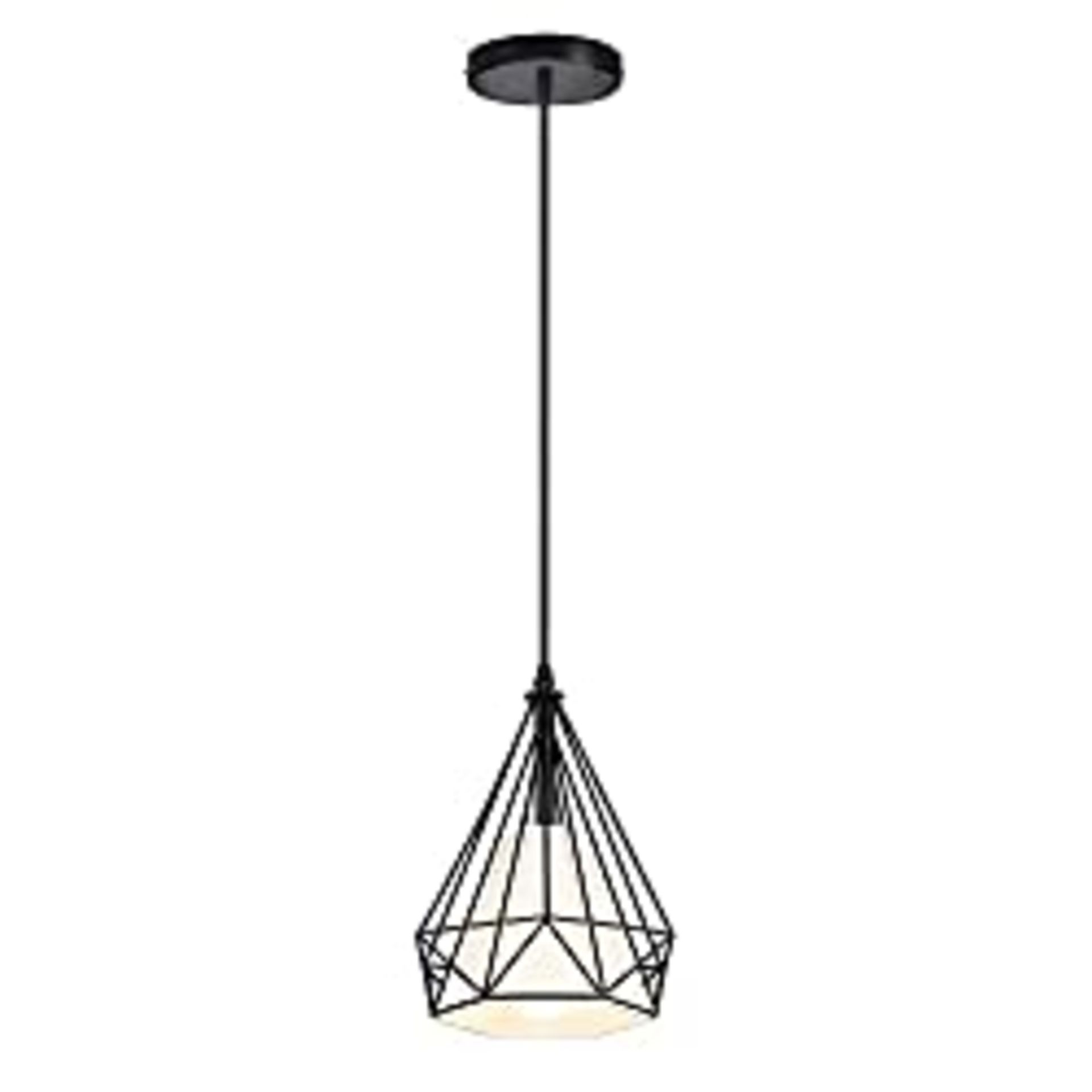 RRP £18.98 Industrial Pendant Light Vintage Hanging Ceiling Lighting