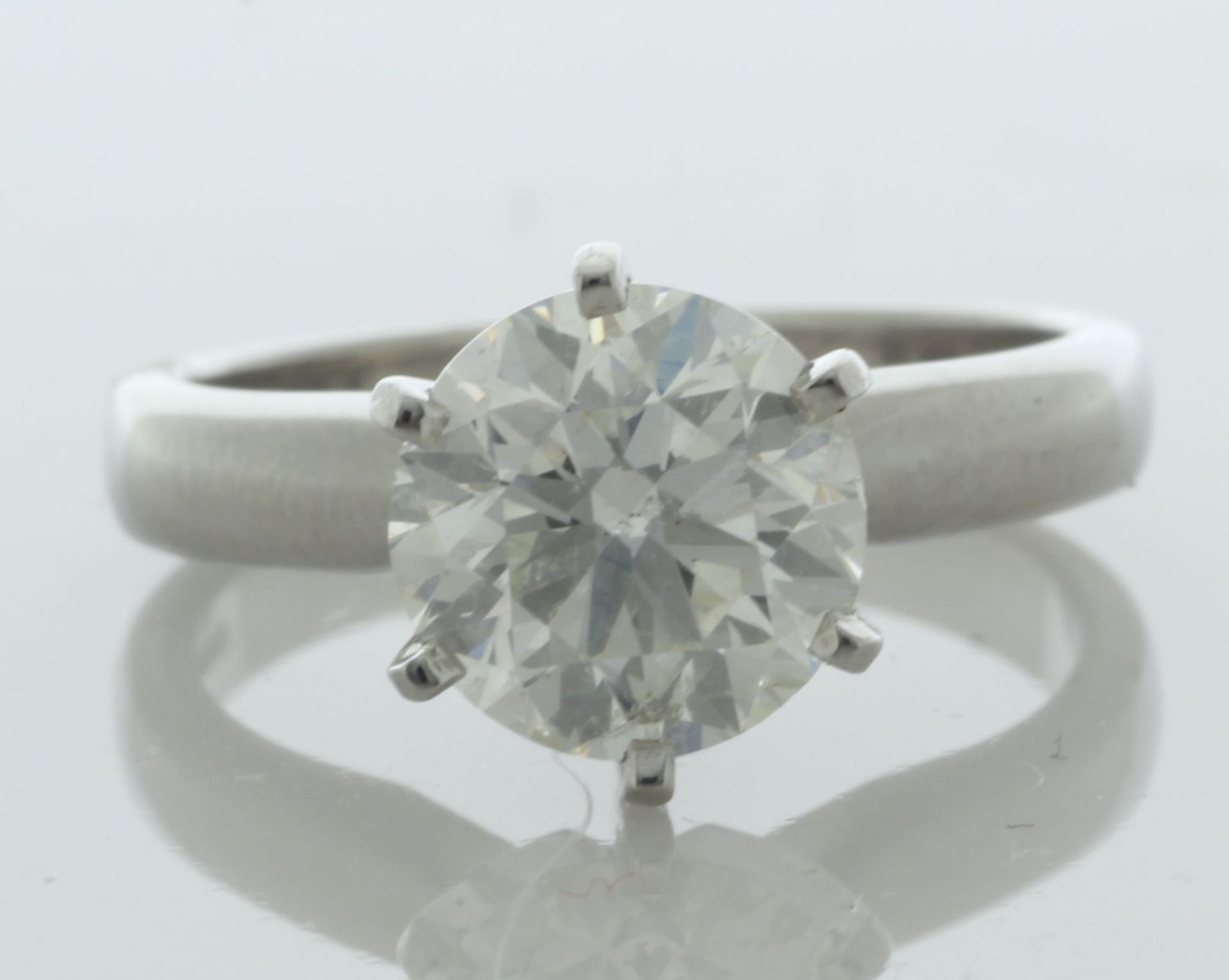 Platinum Single Stone Diamond Ring 2.00 Carats - Valued By GIE £137,755.00 - A stunning 2.00 carat