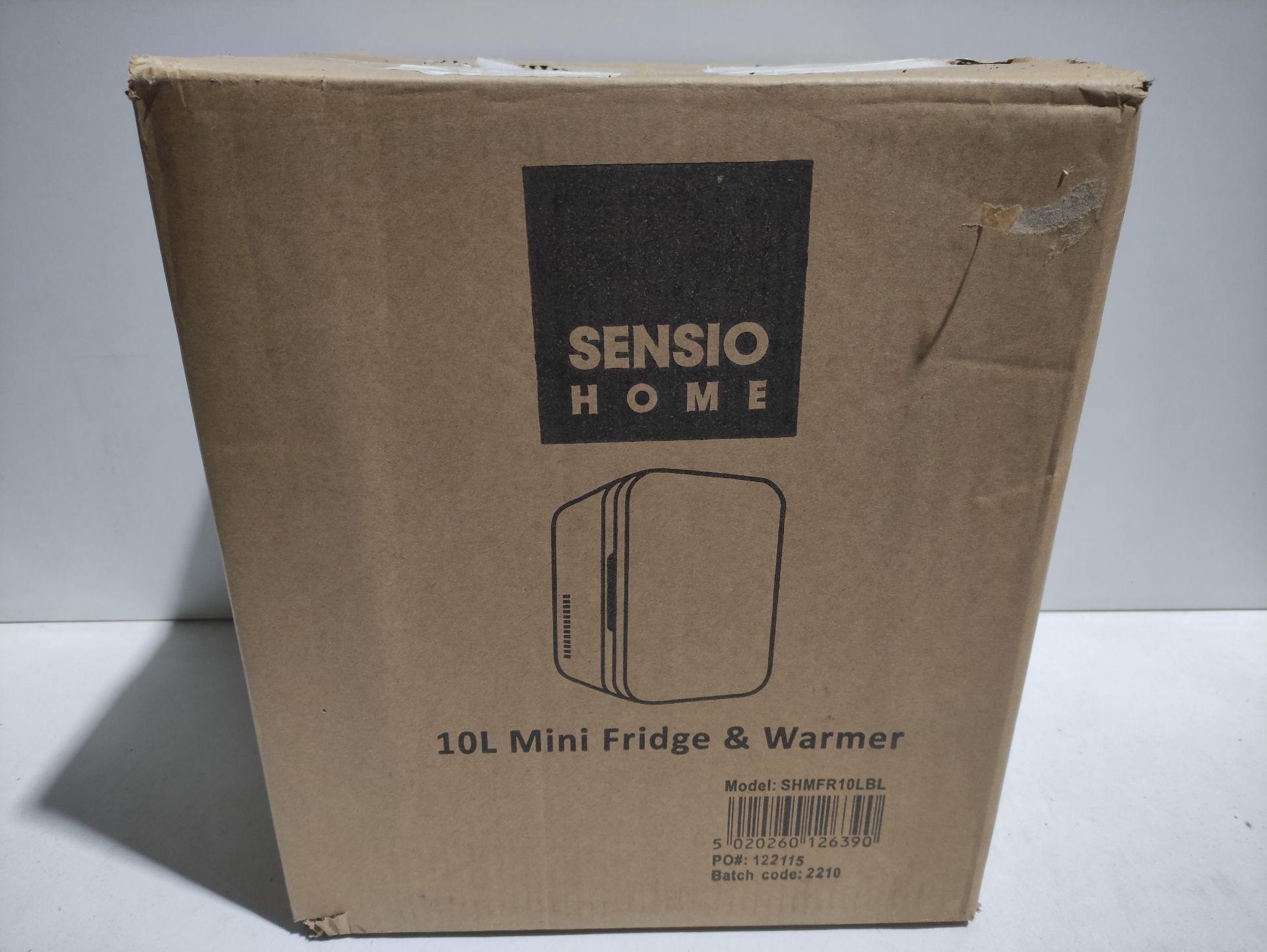 RRP £64.94 SENSIOHOME 10L Mini Fridge Cooler & Warmer | AC+DC Power - 12v - Image 2 of 2