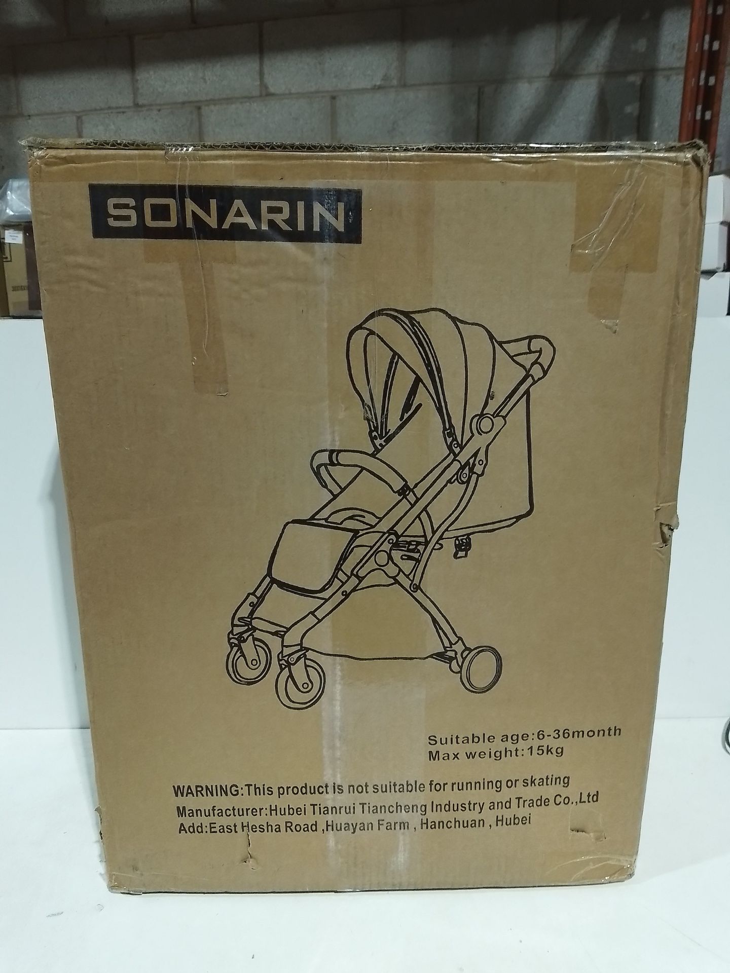 RRP £119.99 SONARIN Lightweight Stroller - Image 2 of 2