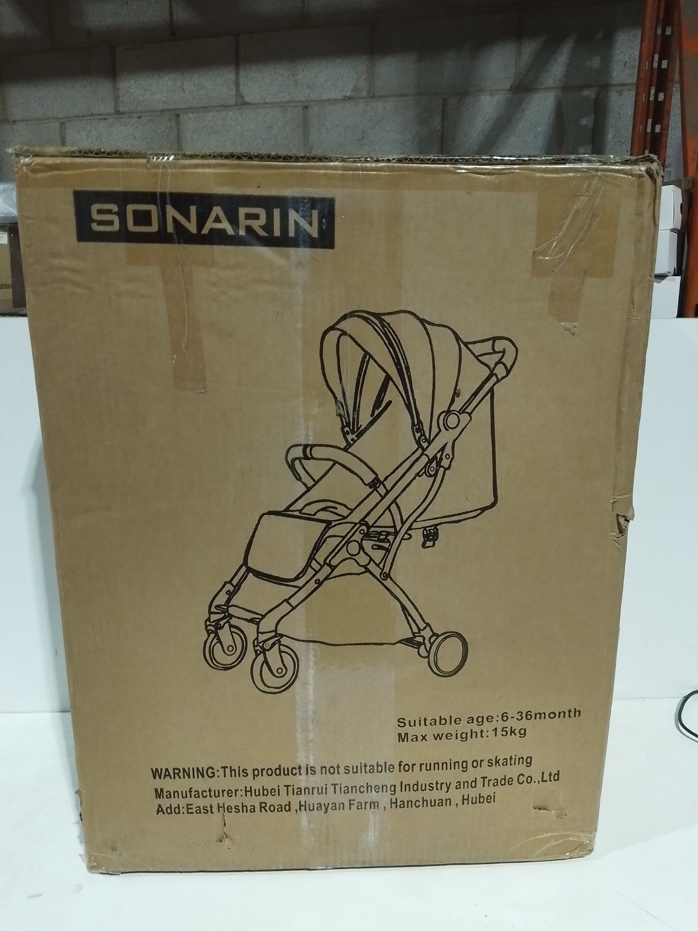 RRP £119.99 SONARIN Lightweight Stroller - Image 2 of 2