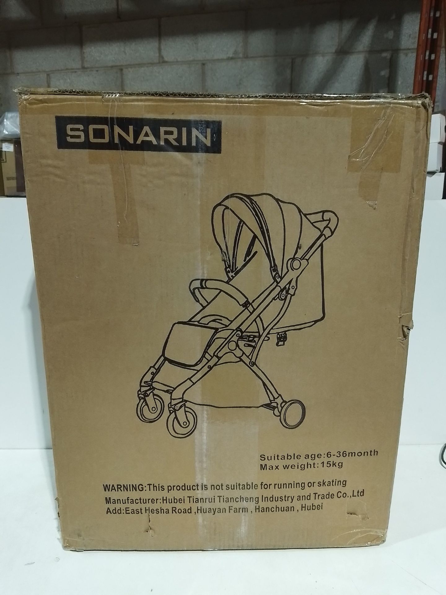 RRP £119.99 SONARIN Lightweight Stroller - Image 2 of 2