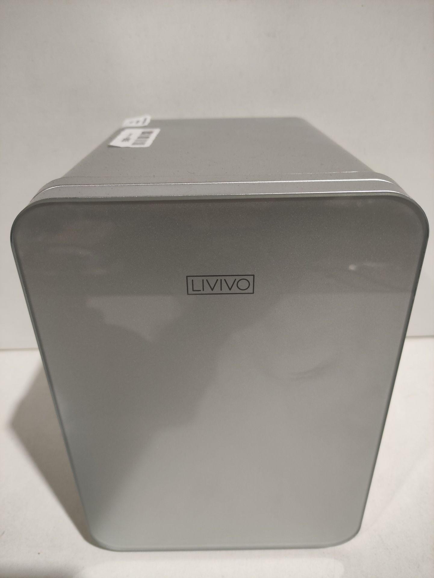 RRP £39.98 LIVIVO 4L Mini Fridge Cooler with Glass Panel Door - Image 2 of 2