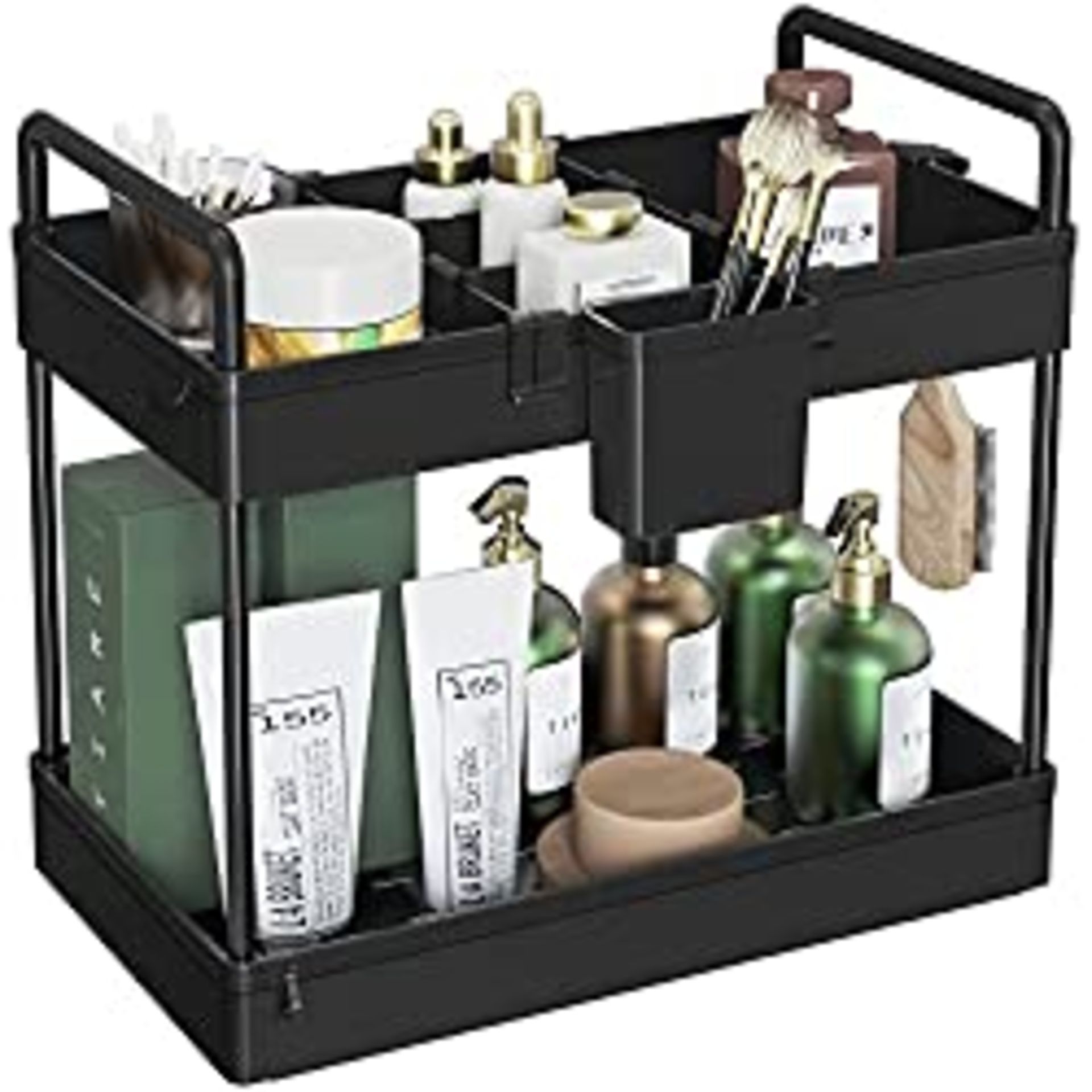 RRP £17.95 SOLEJAZZ 2-Tier Under Sink Storage