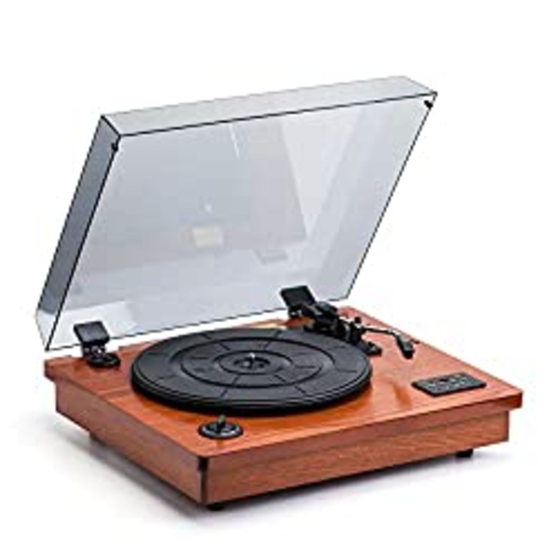 RRP £79.00 Retro Wooden Vinyl Record Player