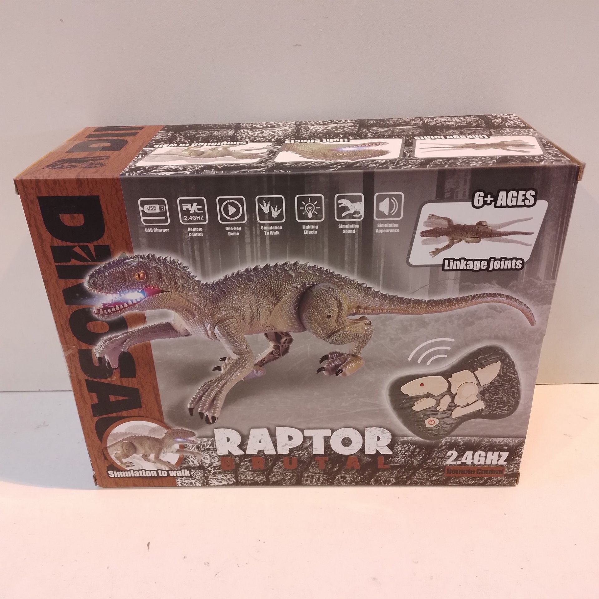 RRP £29.99 GILOBABY Remote Control Dinosaur Toys - Image 2 of 2