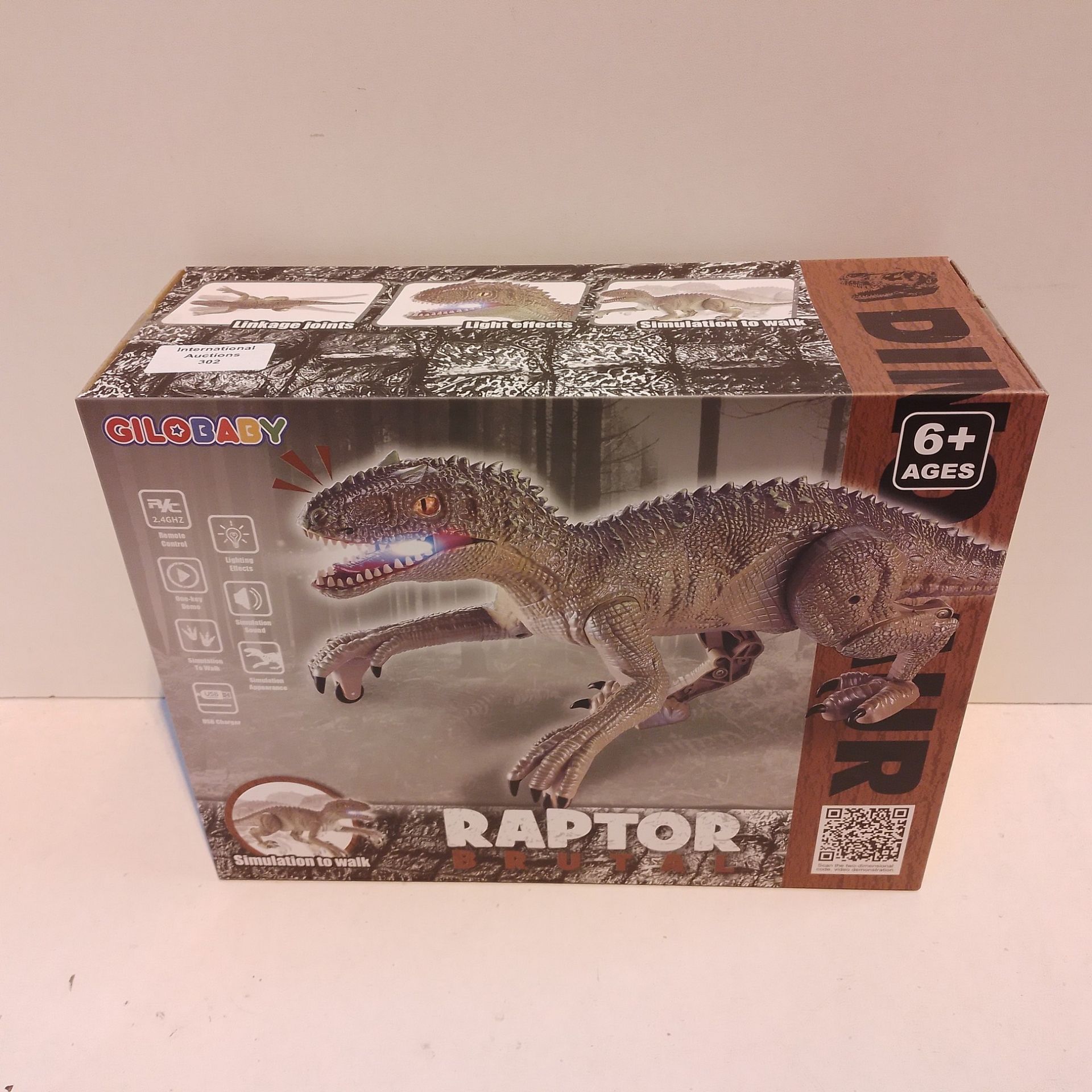 RRP £29.99 GILOBABY Remote Control Dinosaur Toys - Image 2 of 2