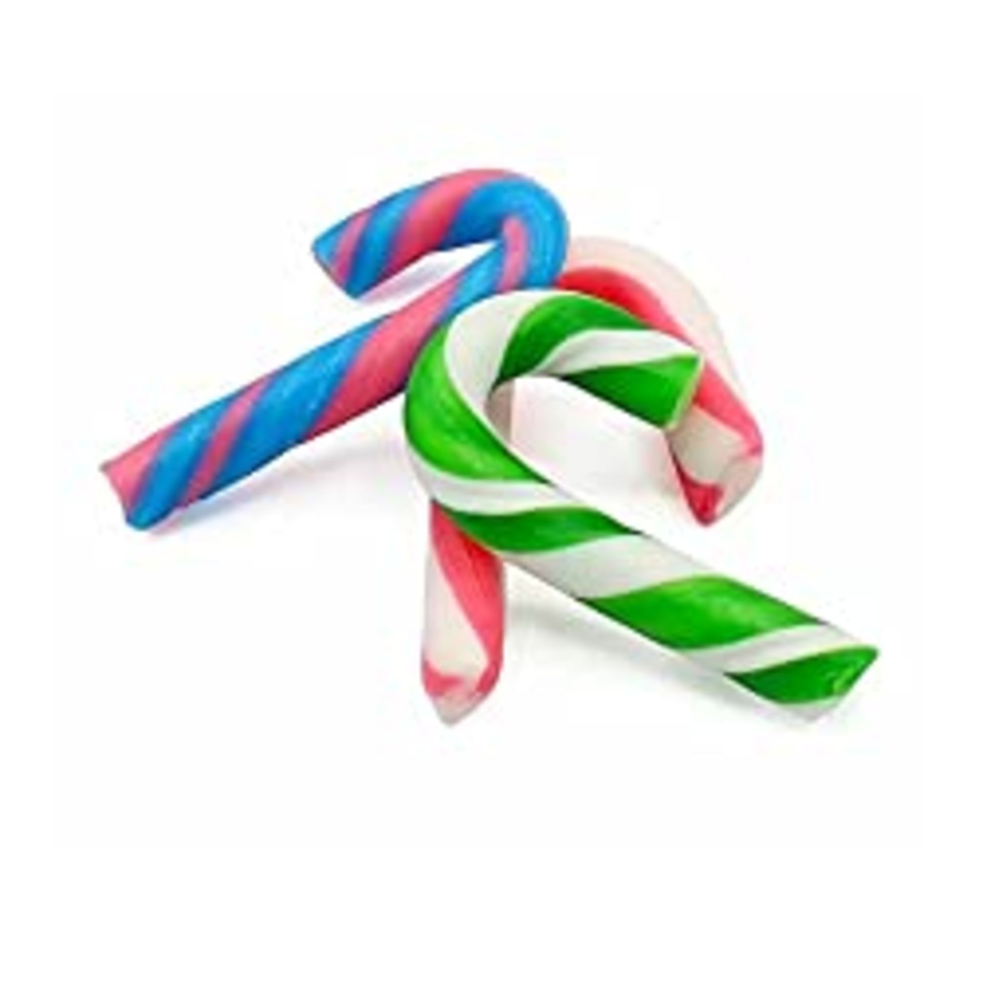 RRP £22.00 Bonds of London Mini Mixed Flavour Candy Canes 5g (Pack of 250)