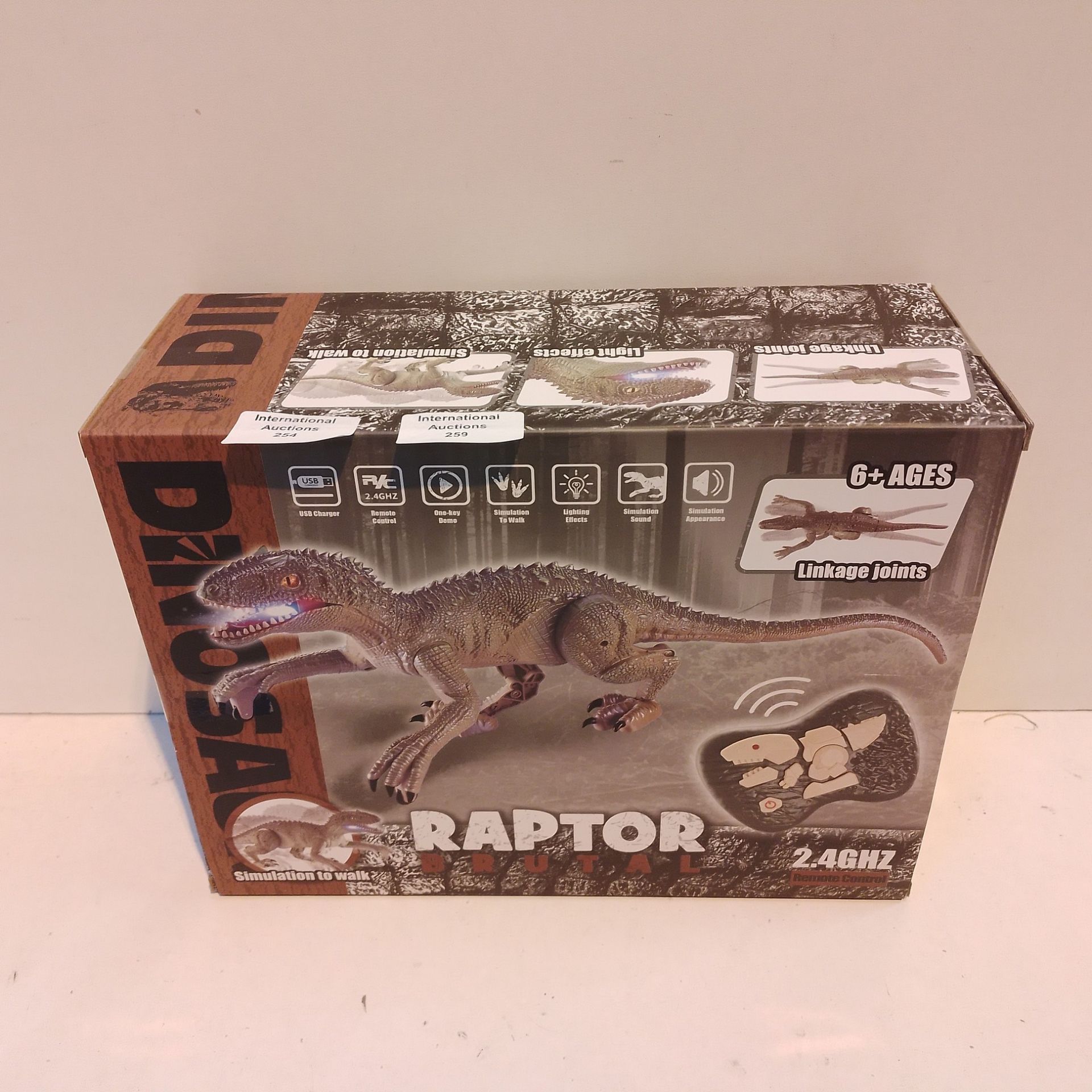 RRP £29.99 GILOBABY Remote Control Dinosaur Toys - Image 2 of 2