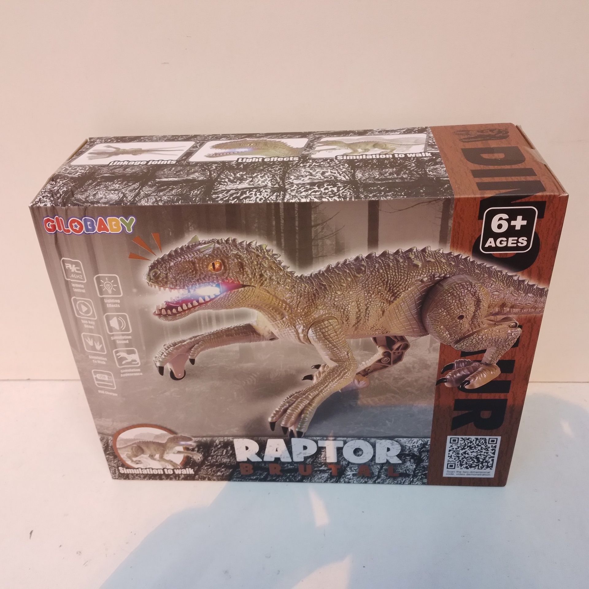 RRP £29.99 GILOBABY Remote Control Dinosaur Toys - Image 2 of 2