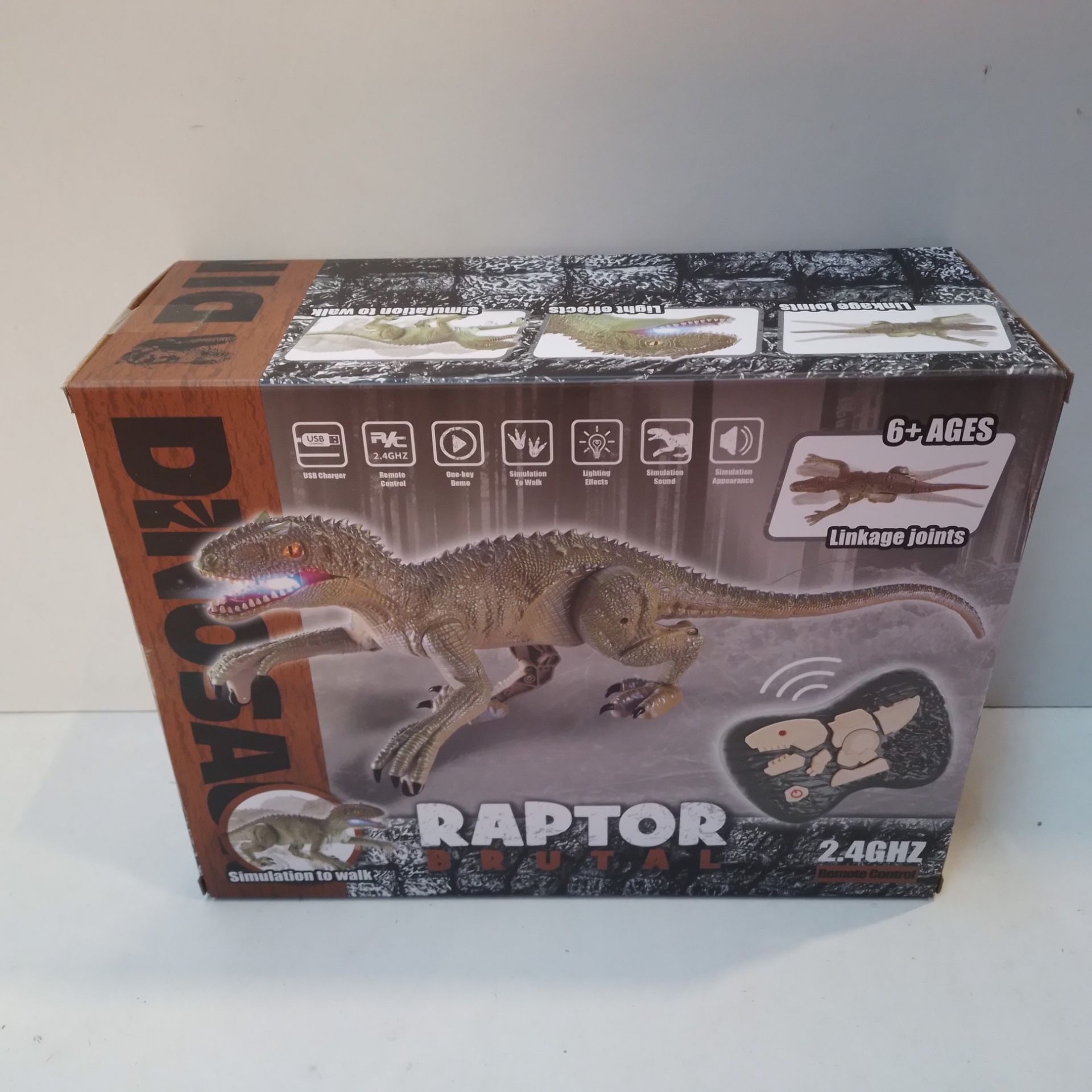 RRP £29.99 GILOBABY Remote Control Dinosaur Toys - Image 2 of 2