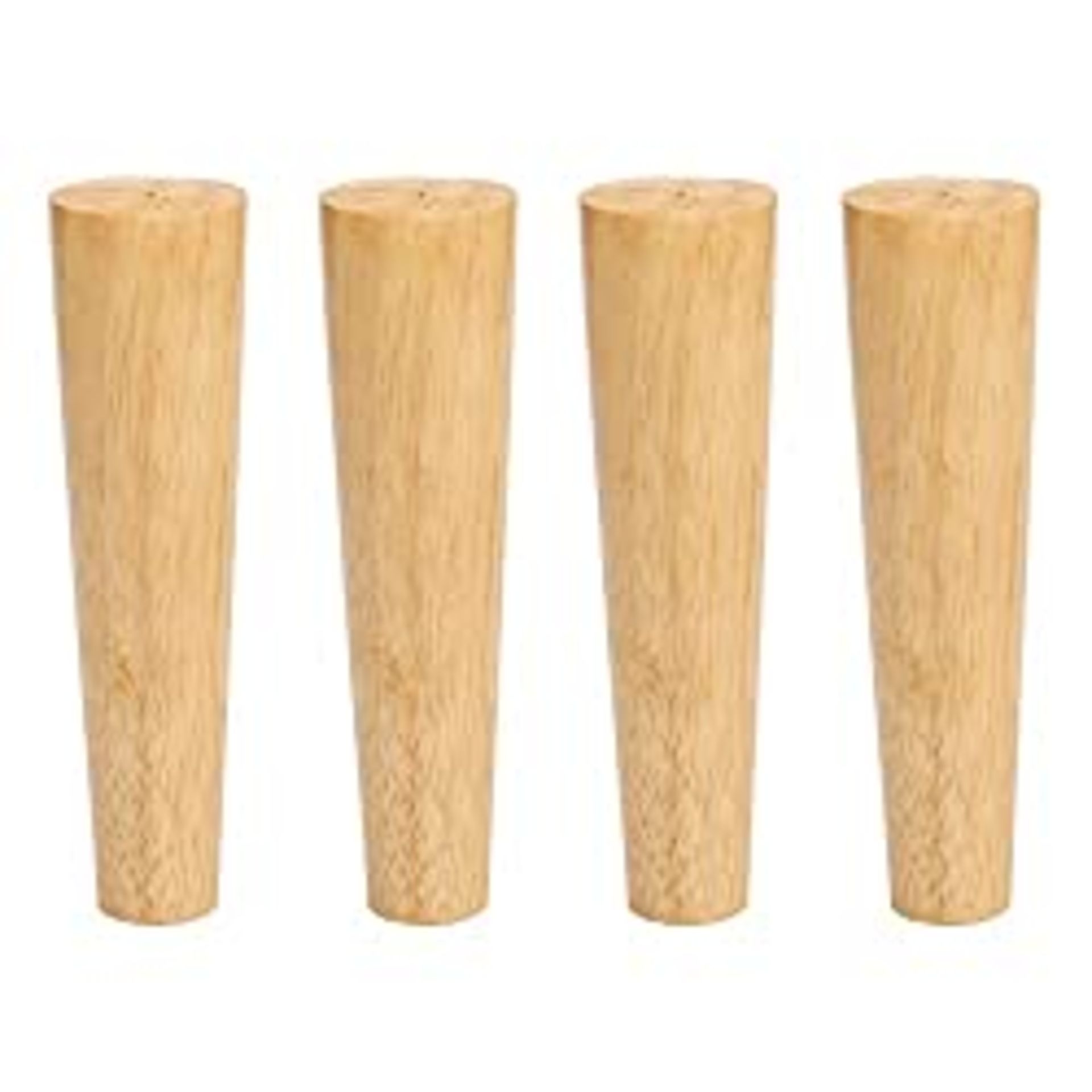 RRP £27.11 Qrity 4 PCS Wooden Furniture Legs Straight Wood Sofa