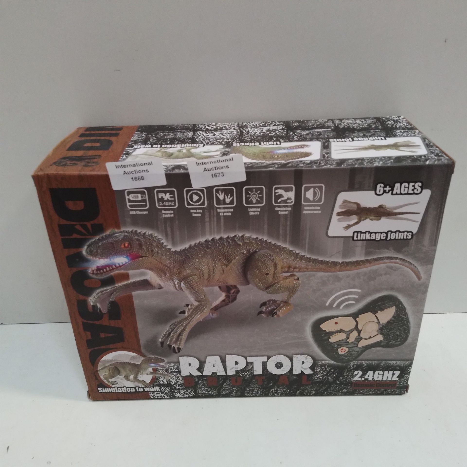 RRP £29.99 GILOBABY Remote Control Dinosaur Toys - Image 2 of 2