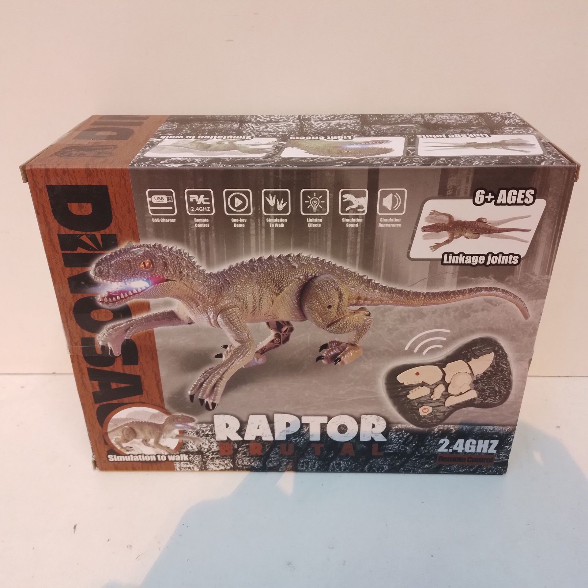 RRP £29.99 GILOBABY Remote Control Dinosaur Toys - Image 2 of 2