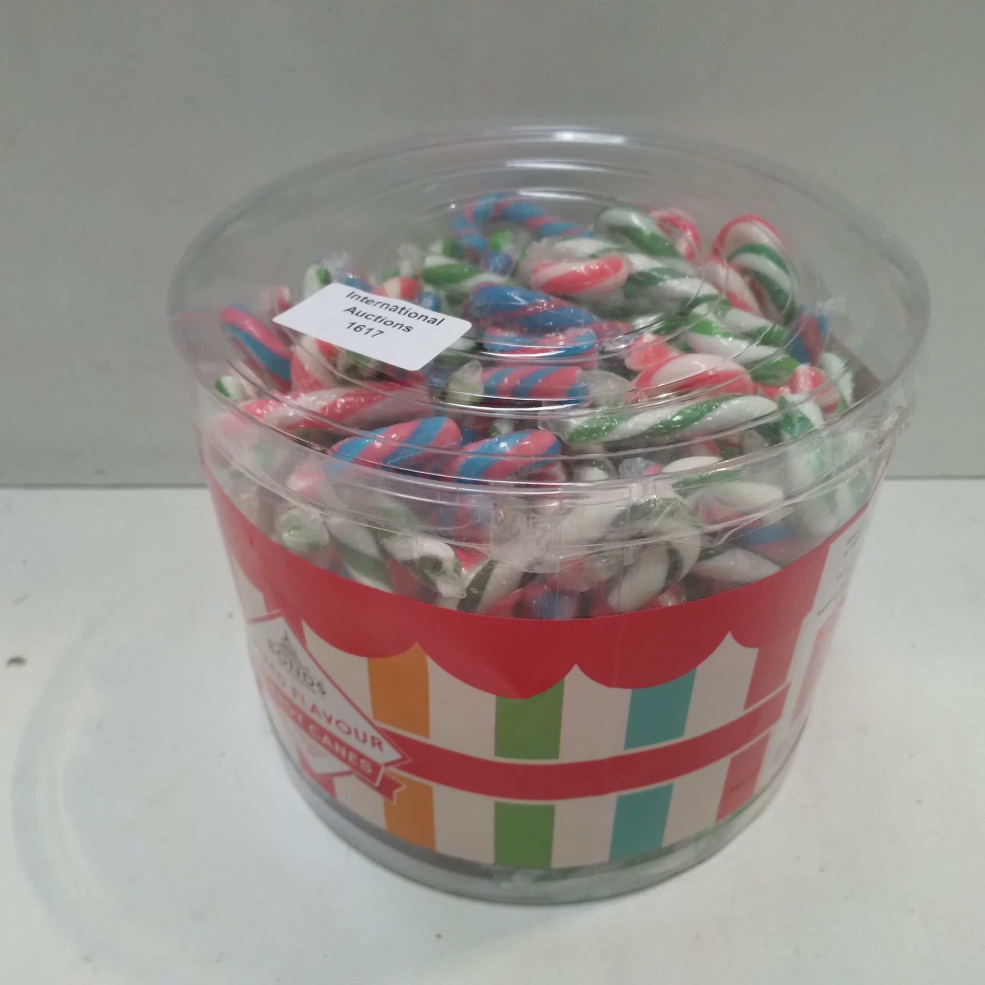 RRP £22.00 Bonds of London Mini Mixed Flavour Candy Canes 5g (Pack of 250) - Image 2 of 2